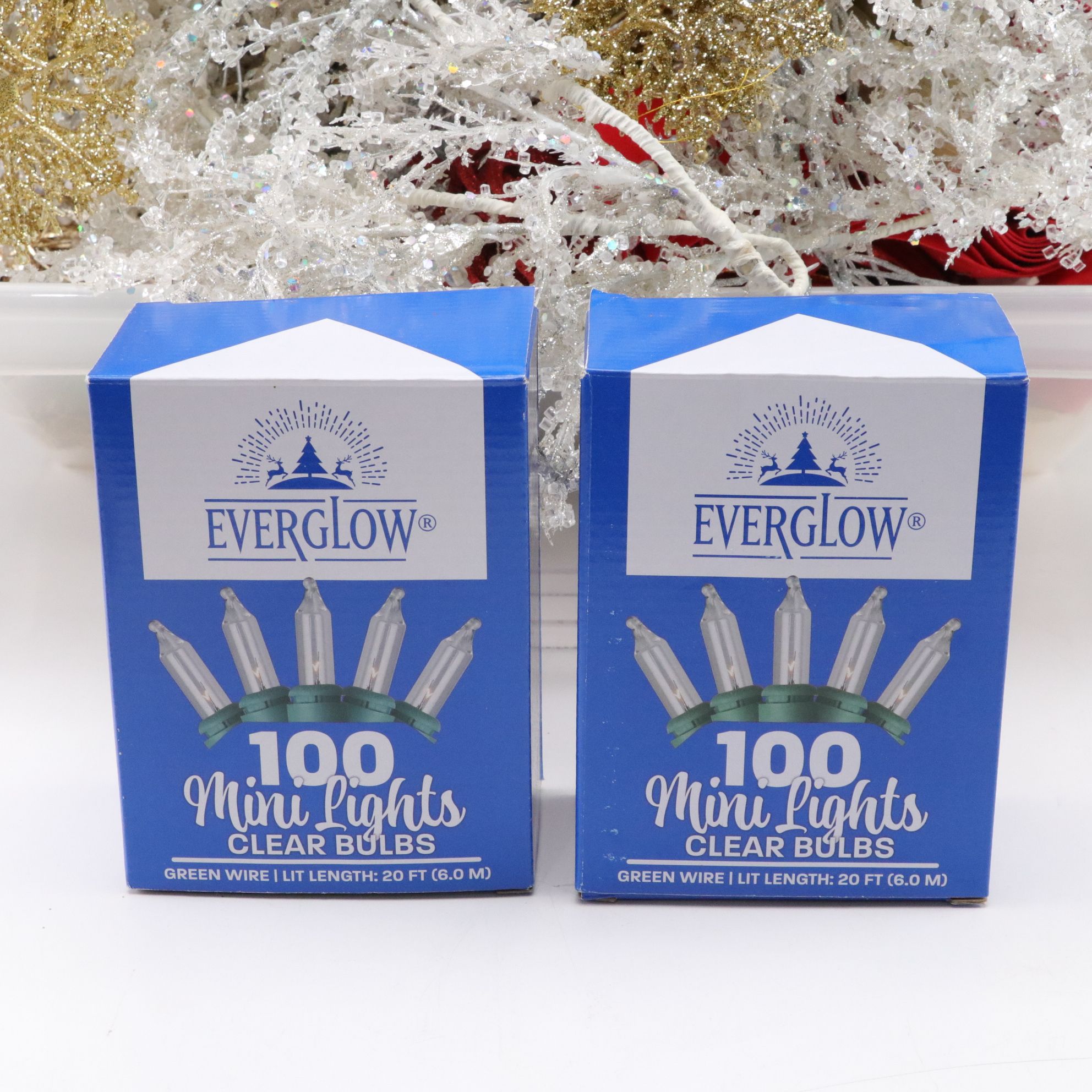 Christmas Discovery Lot Includes Holiday Lights, Tinsel, Ornaments and More