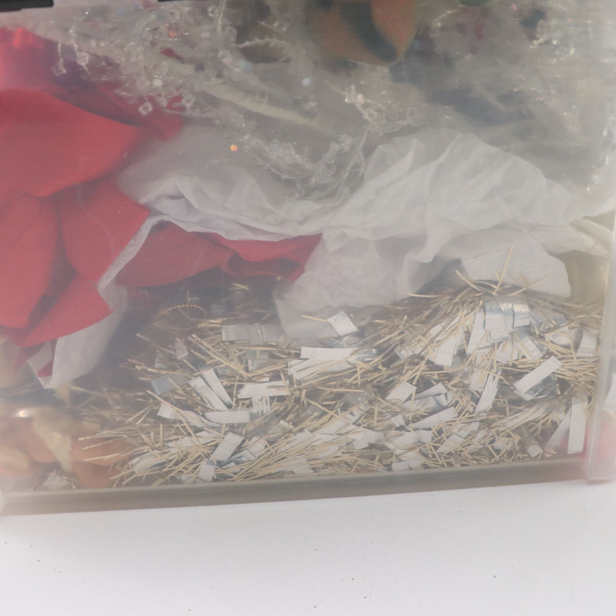 Christmas Discovery Lot Includes Holiday Lights, Tinsel, Ornaments and More