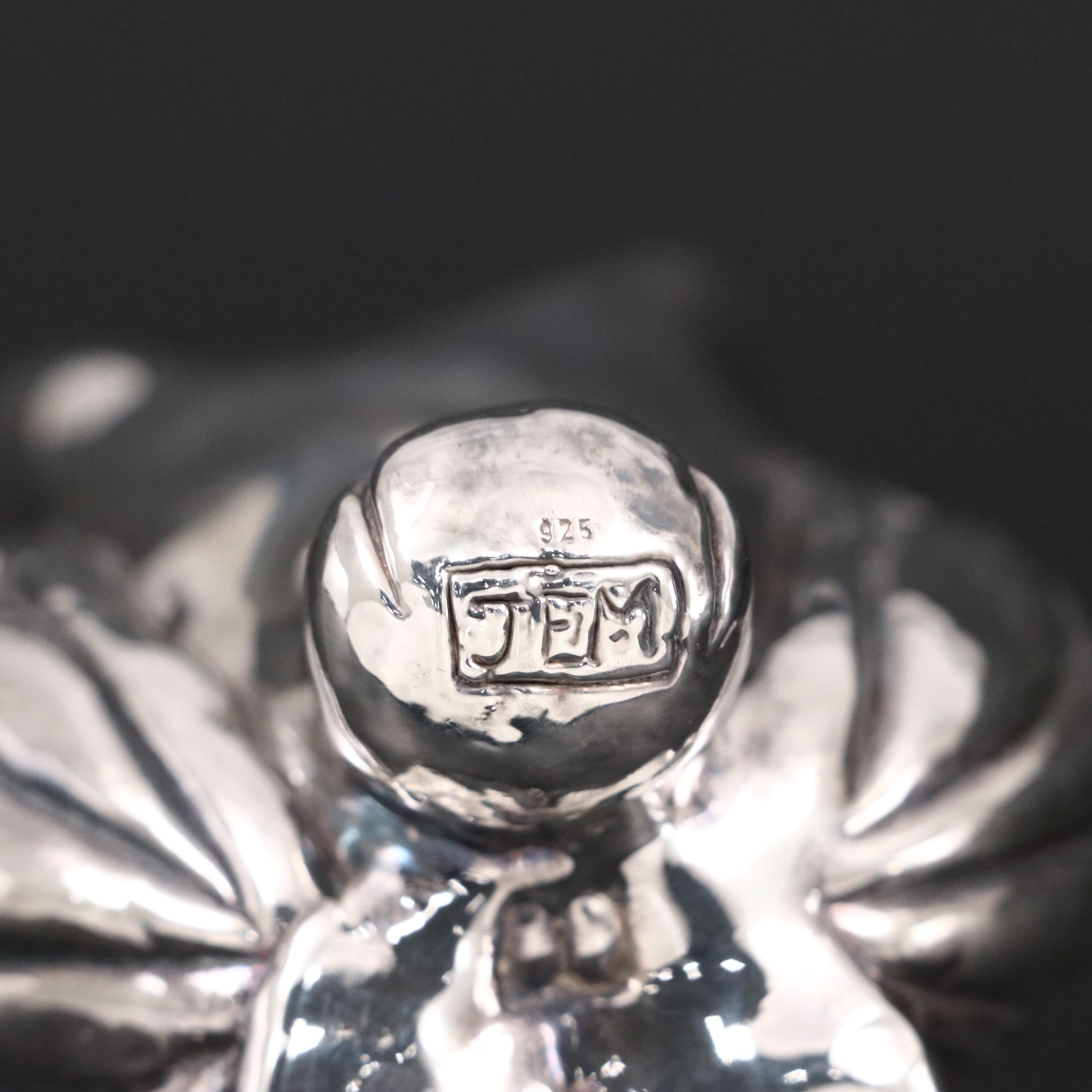 JEM Sterling Silver Electroplate Owl Figurine