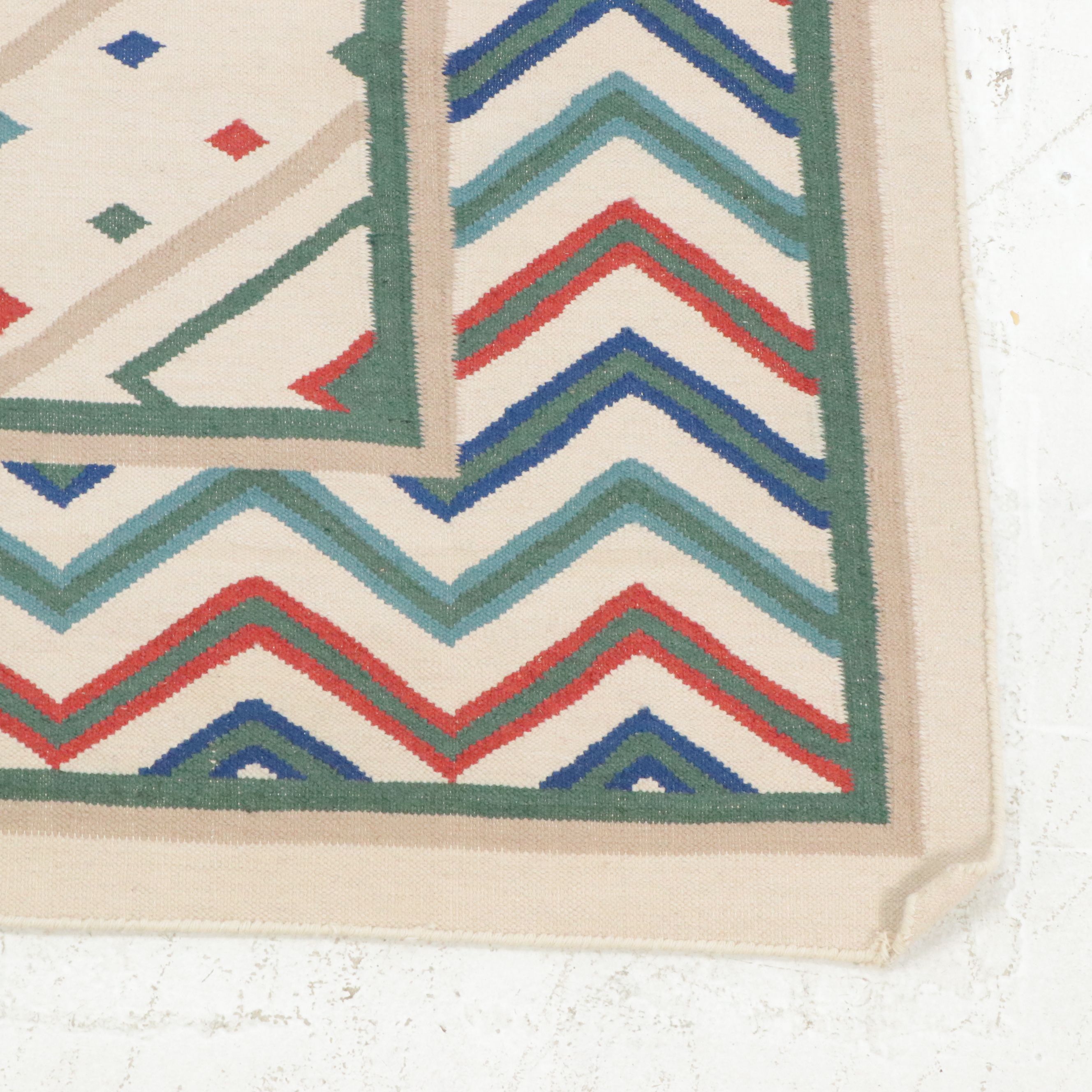 8'5 x 11'5 Handwoven Nourison Accent Collection Dhurrie Area Rug