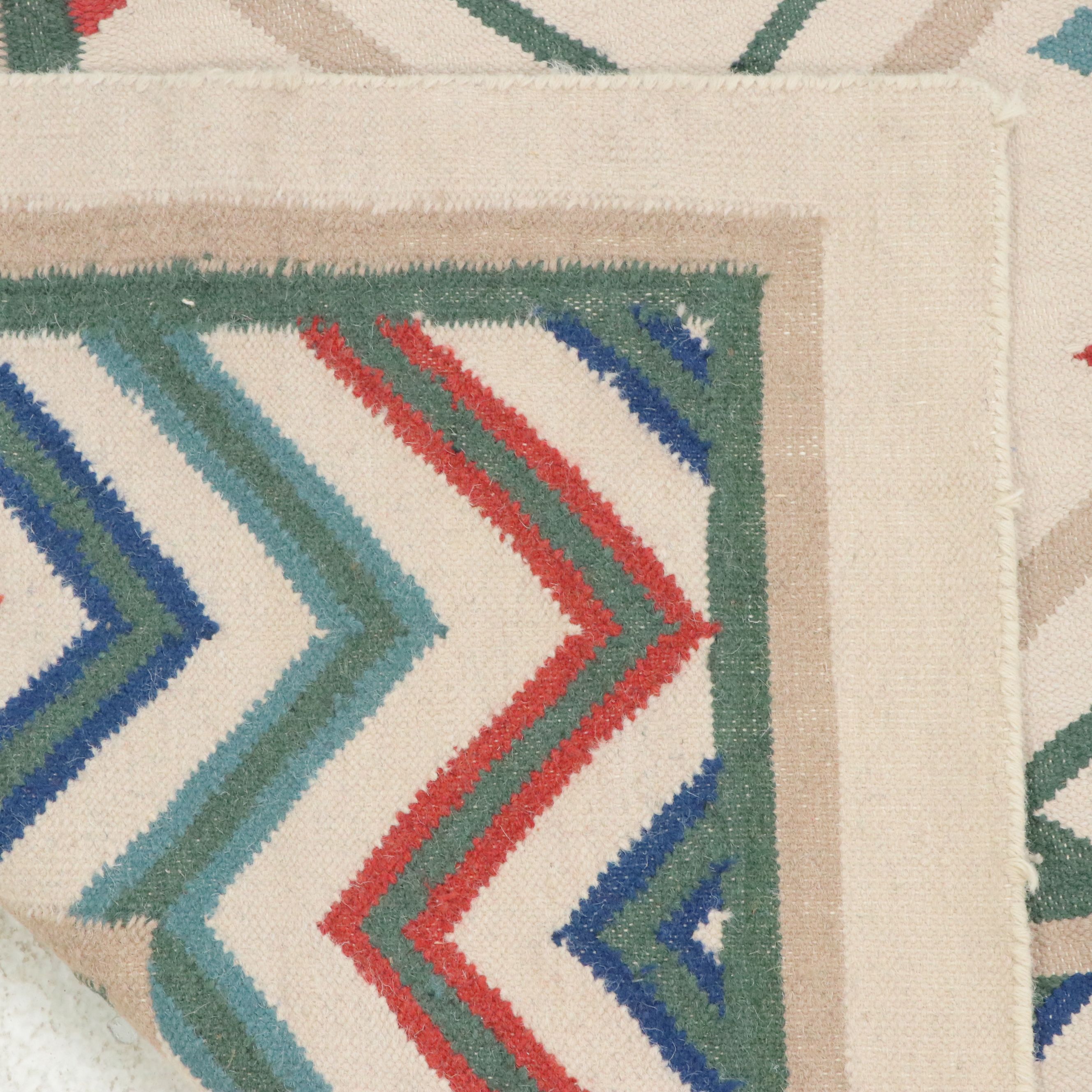 8'5 x 11'5 Handwoven Nourison Accent Collection Dhurrie Area Rug