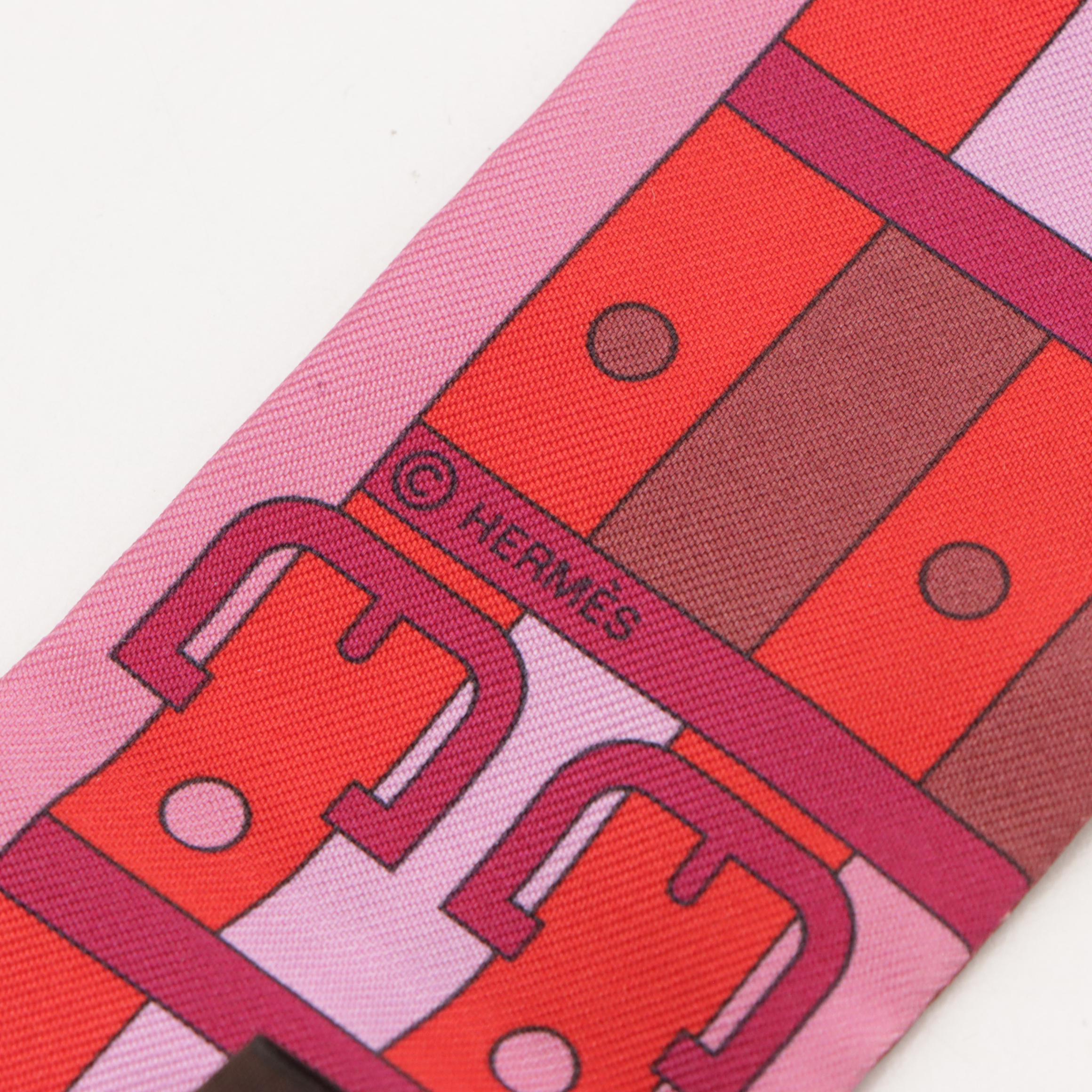 Hermès Rocabar Silk Twilly Scarf