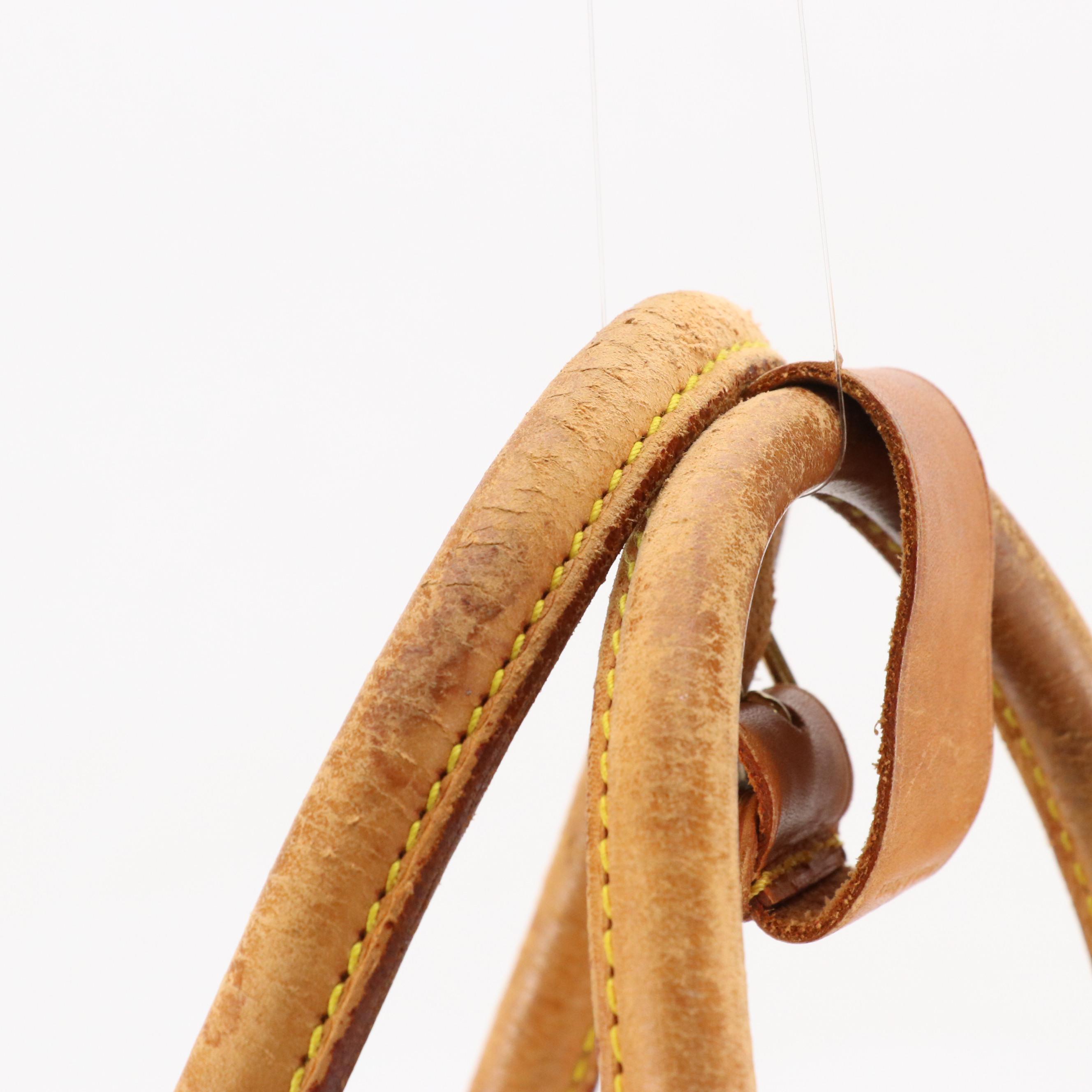 Louis Vuitton Sirius 50 Soft-Side Suitcase in Monogram Canvas/Vachetta Leather