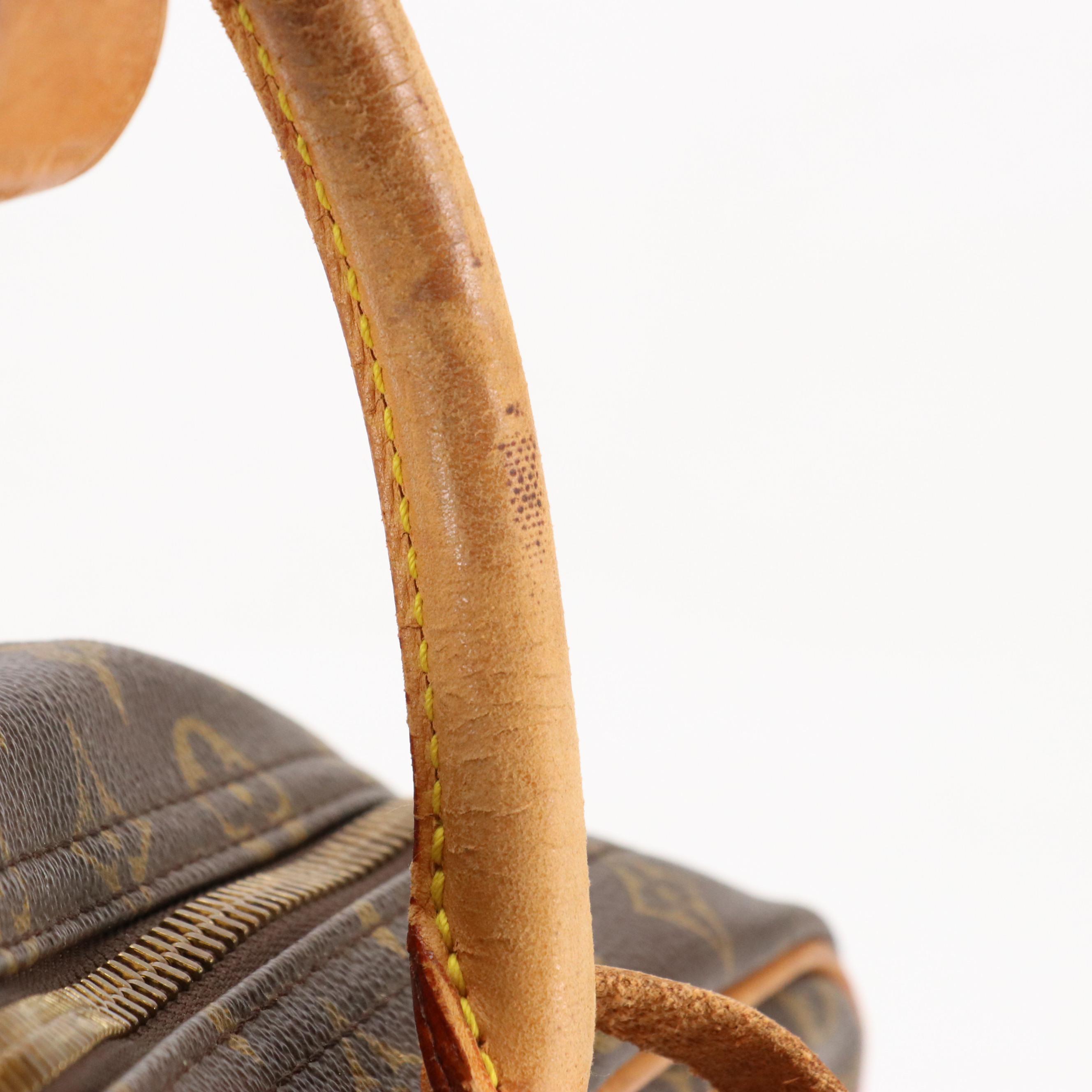 Louis Vuitton Sirius 50 Soft-Side Suitcase in Monogram Canvas/Vachetta Leather