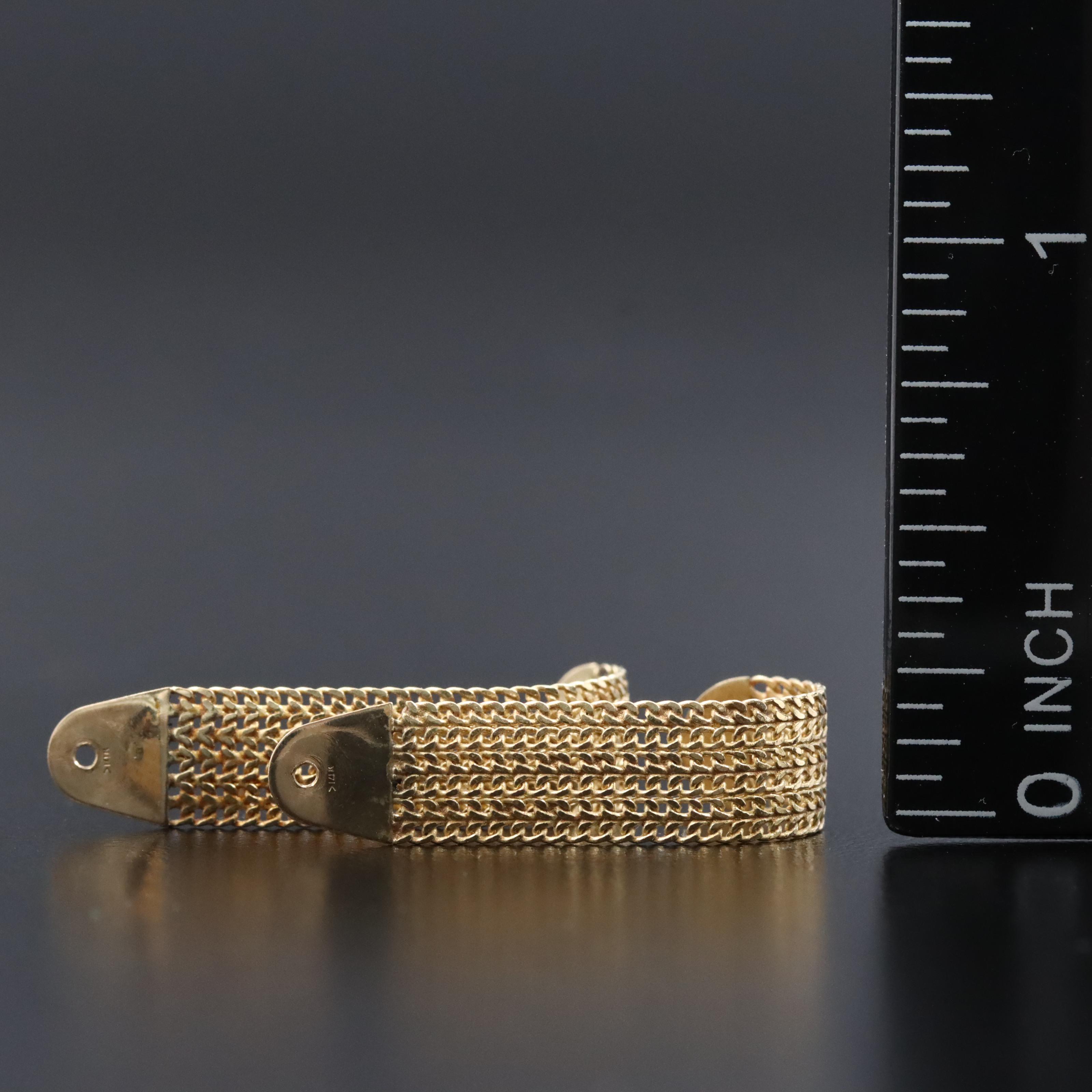 14K Curb Chain Earring Enhancers