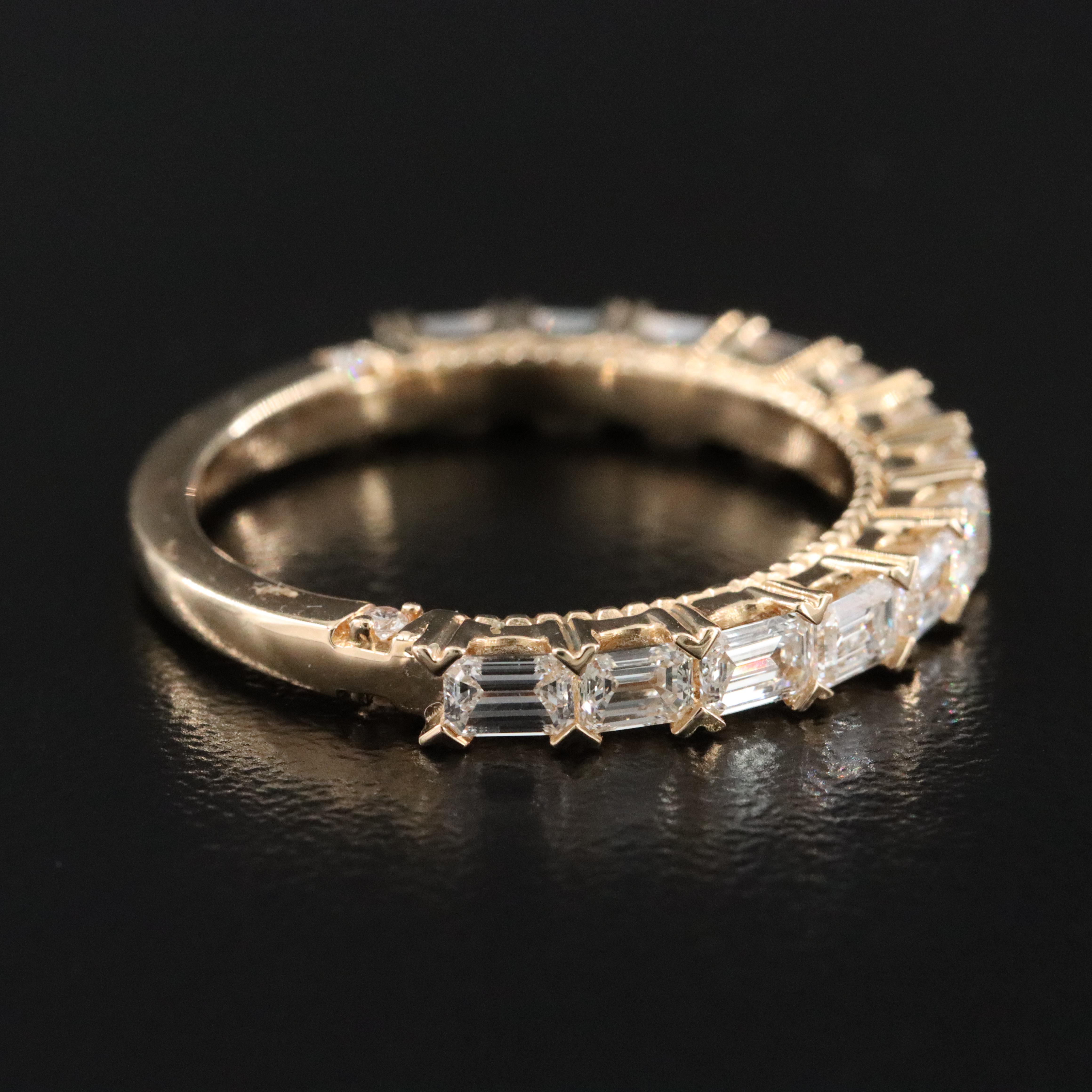 14K 1.33 CTW Lab Grown Diamond Ring