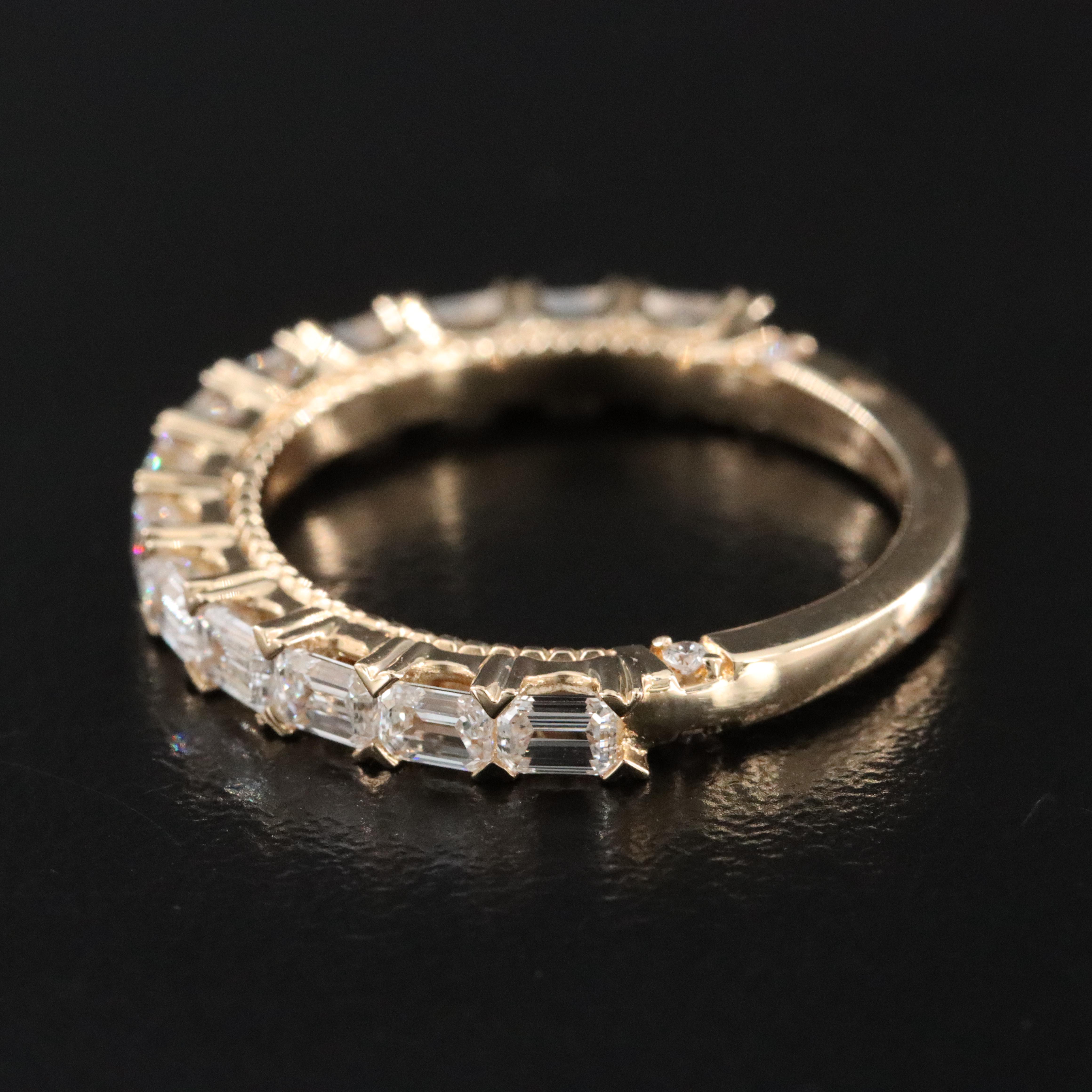 14K 1.33 CTW Lab Grown Diamond Ring