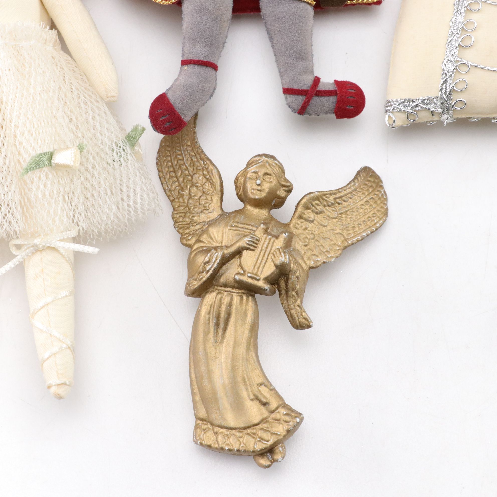Christmas Angel, Picture Frame and Snowman Ornaments with Wall Decor and More