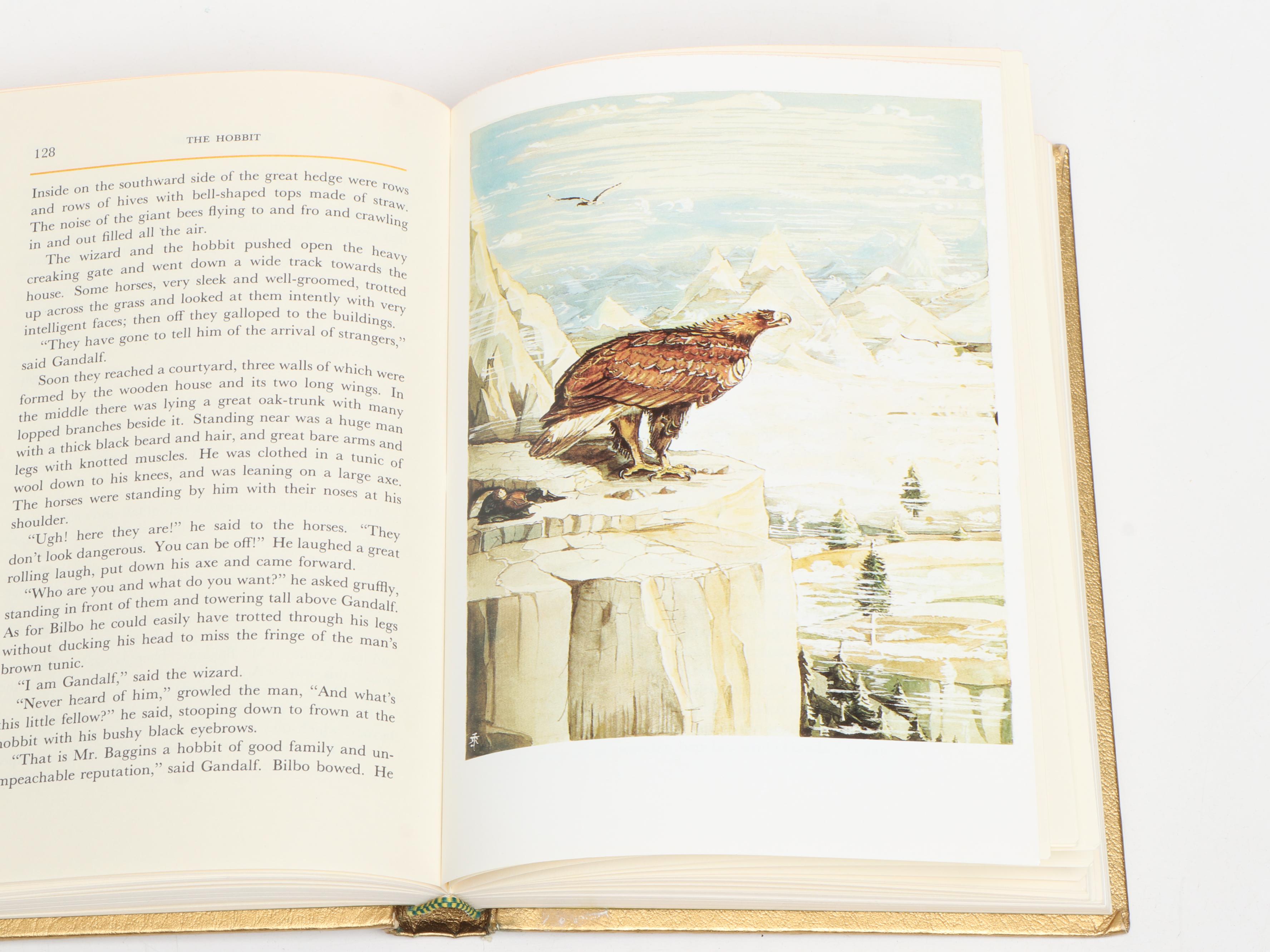 50th Anniversary Edition "The Hobbit" by J. R. R. Tolkien, 1987