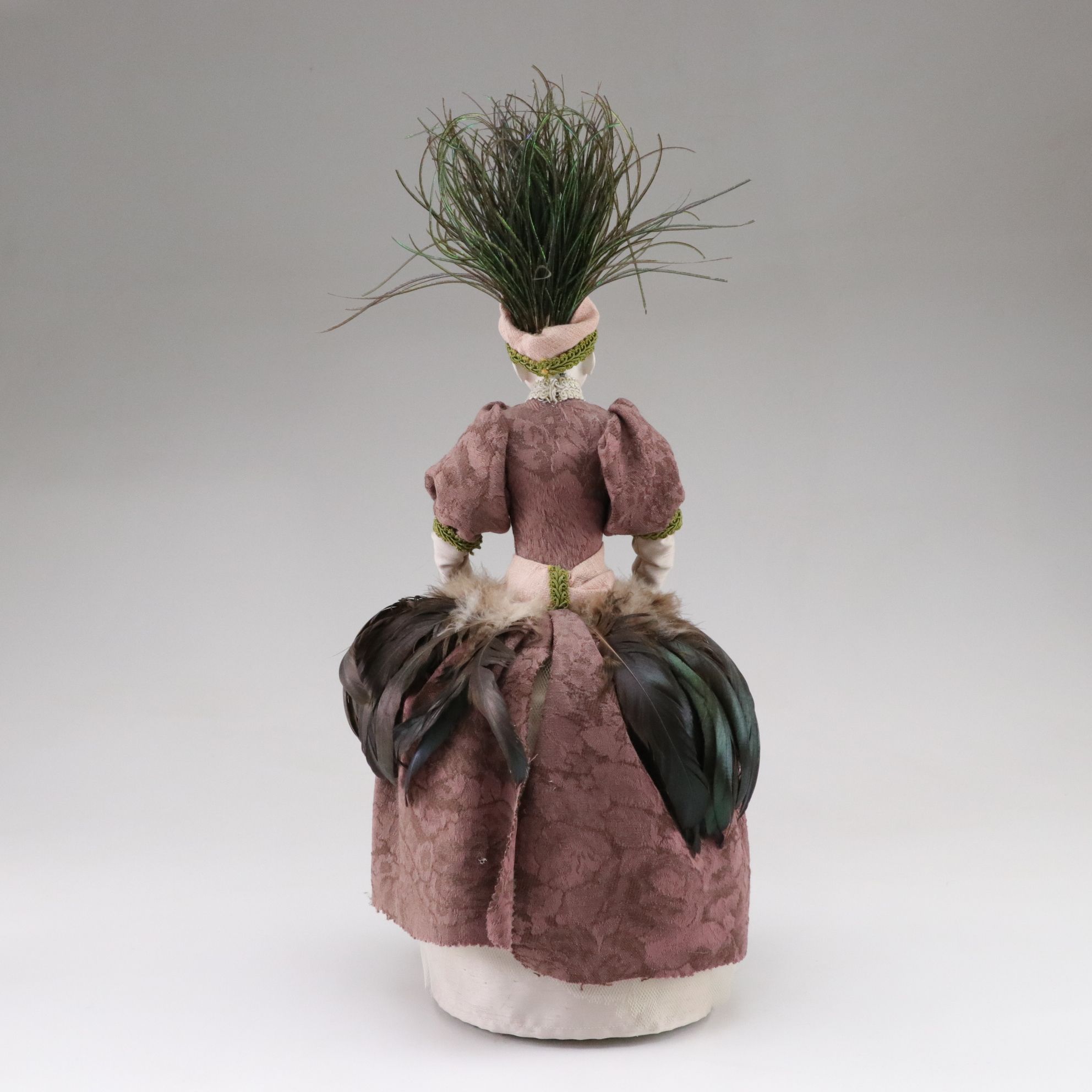 Victorian Style Handmade Birdcage Crinoline Doll