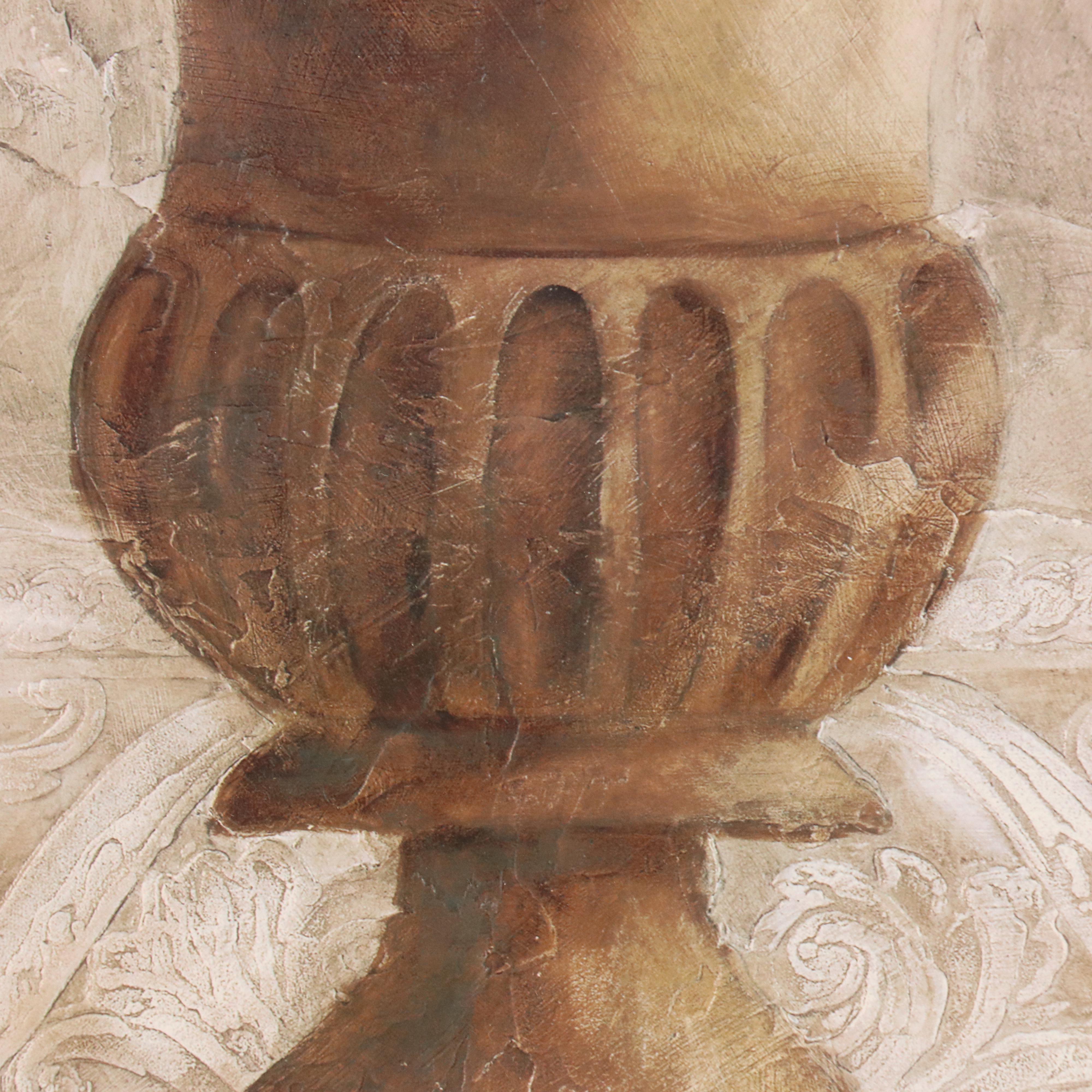 Offset Lithograph After Carol Robinson Floral Still Life