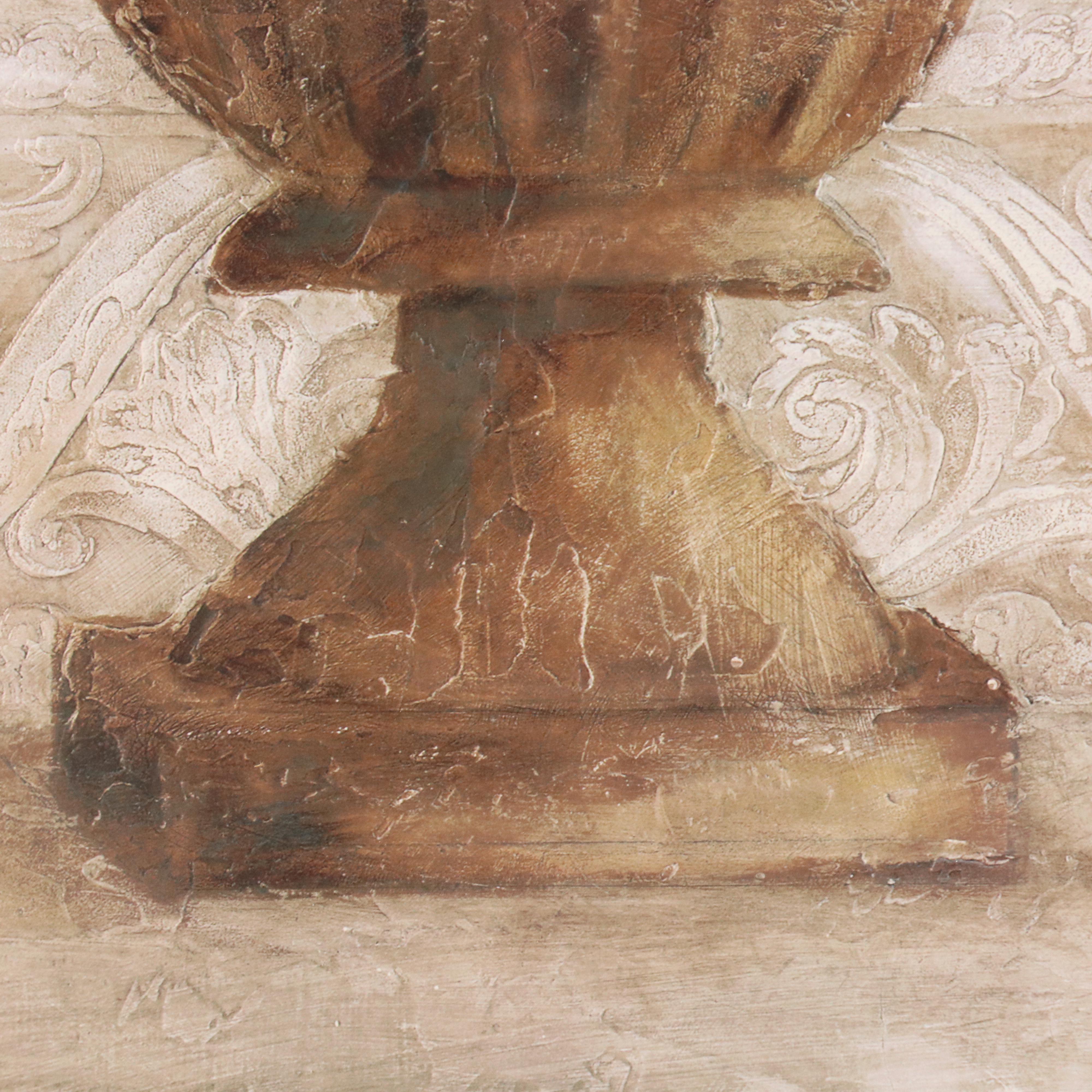 Offset Lithograph After Carol Robinson Floral Still Life