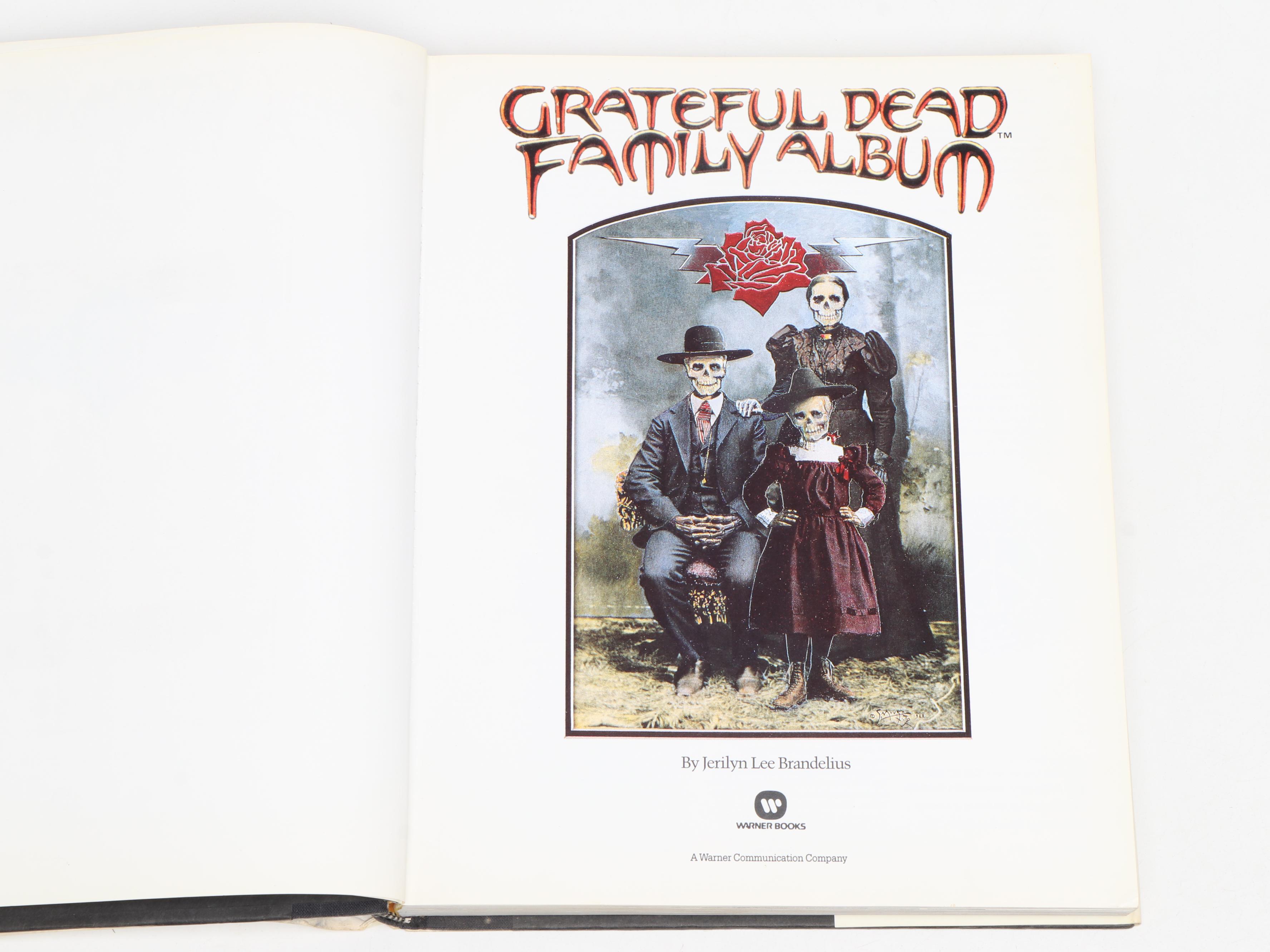 First Printing "Grateful Dead Family Album" by Jerilyn Lee Brandelius, 1989