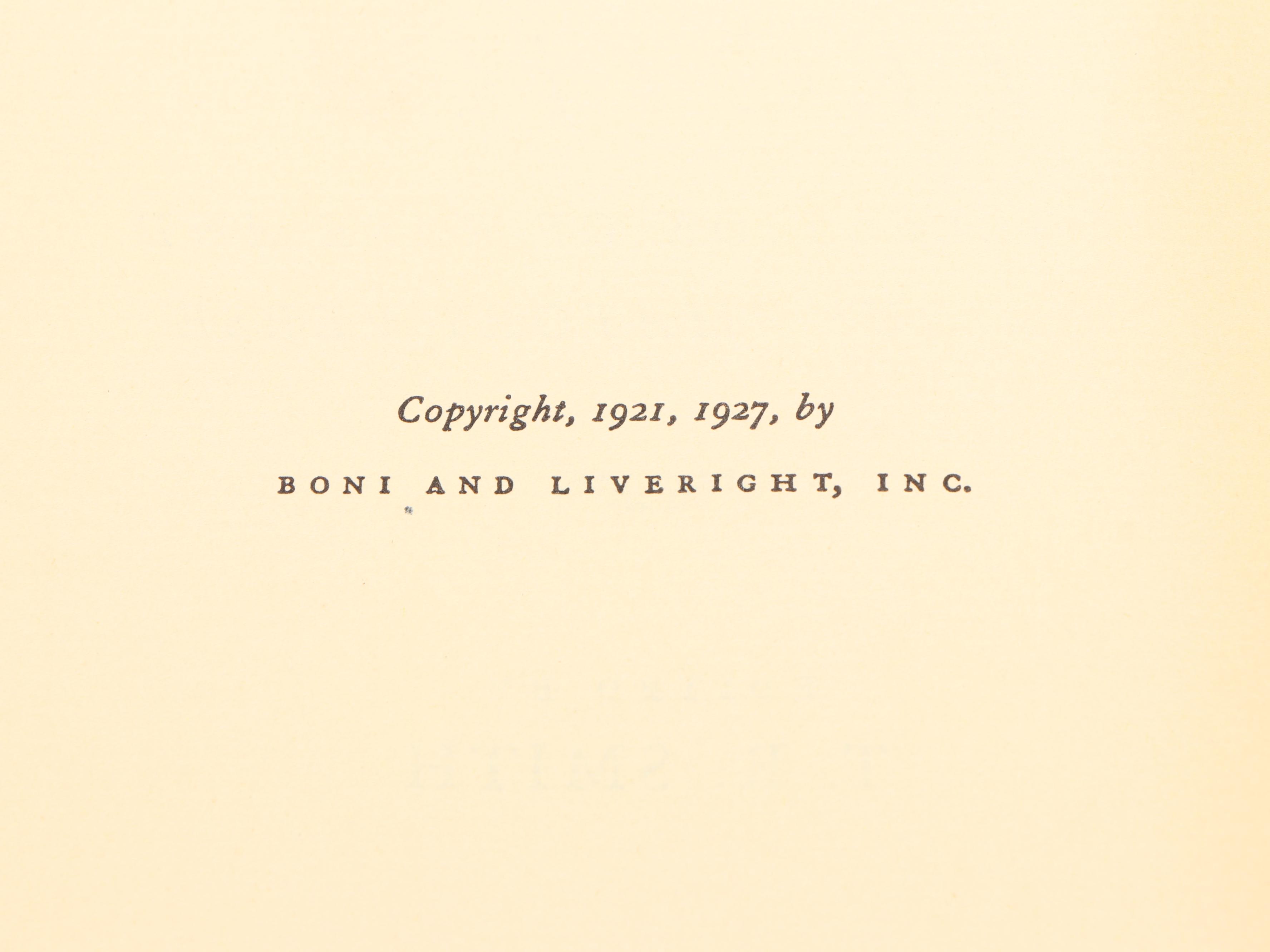 First Edition Thus "Poetica Erotica" Edited by T. R. Smith, 1927