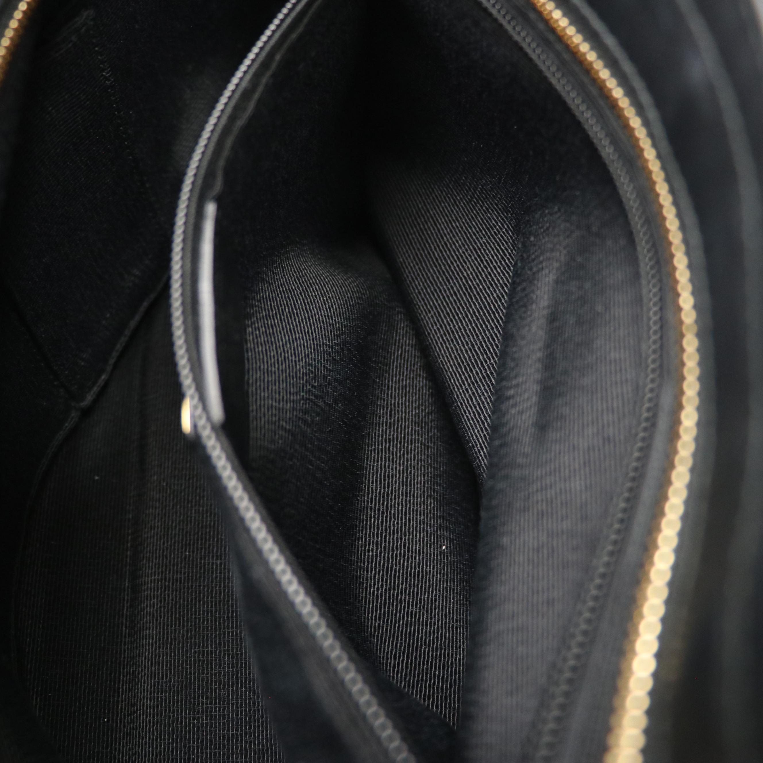 Salvatore Ferragamo Leopard Printed Nylon Tote Bag with Leather Trim