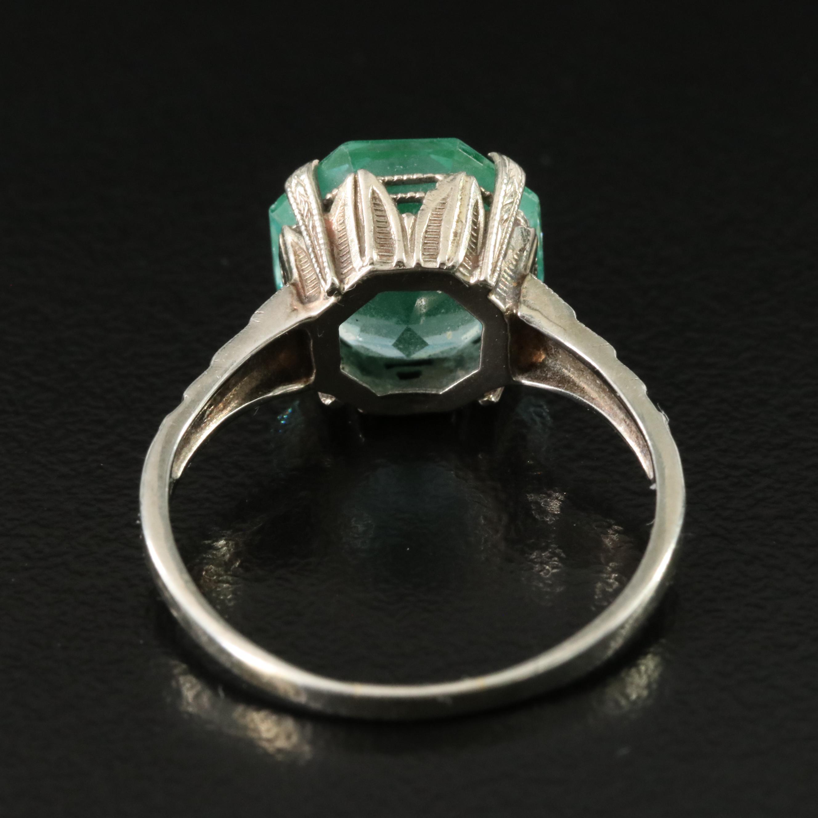 Vintage 14K Topaz Ring