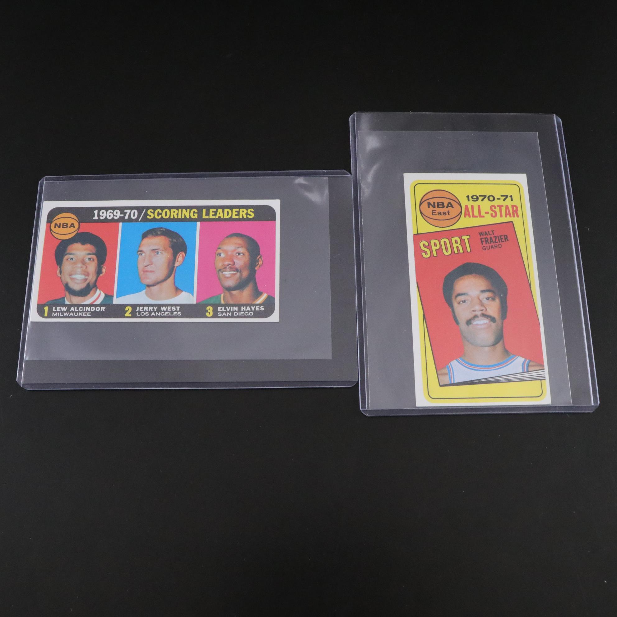 Lew Alcindor, Oscar Robertson, and More Basketball Trading Cards