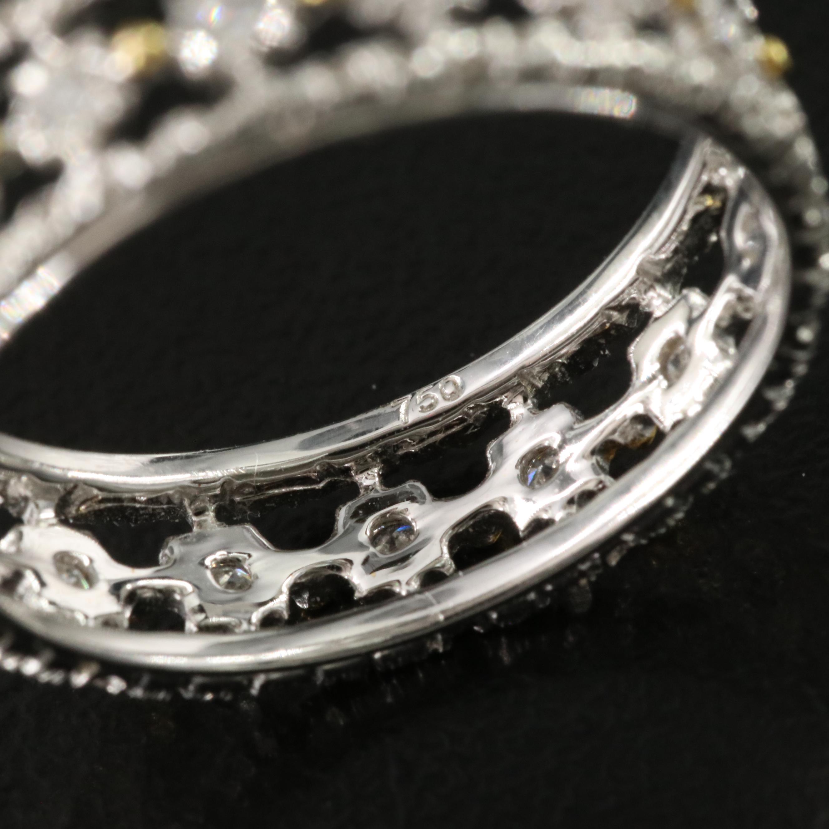 18K 0.20 CTW Diamond Star Band