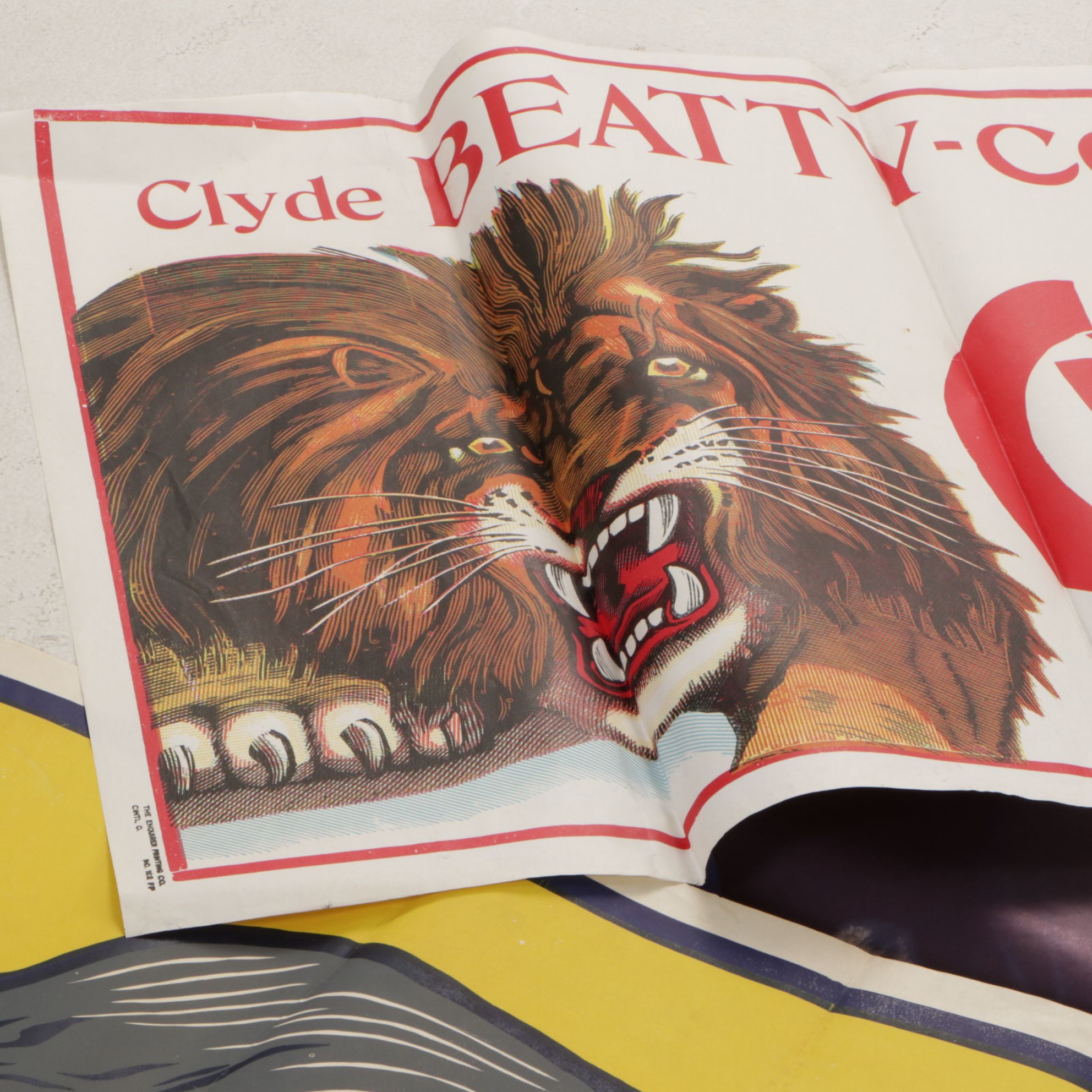 "Carson and Barnes" and Other American Paper Circus Posters, Mid-20th Century