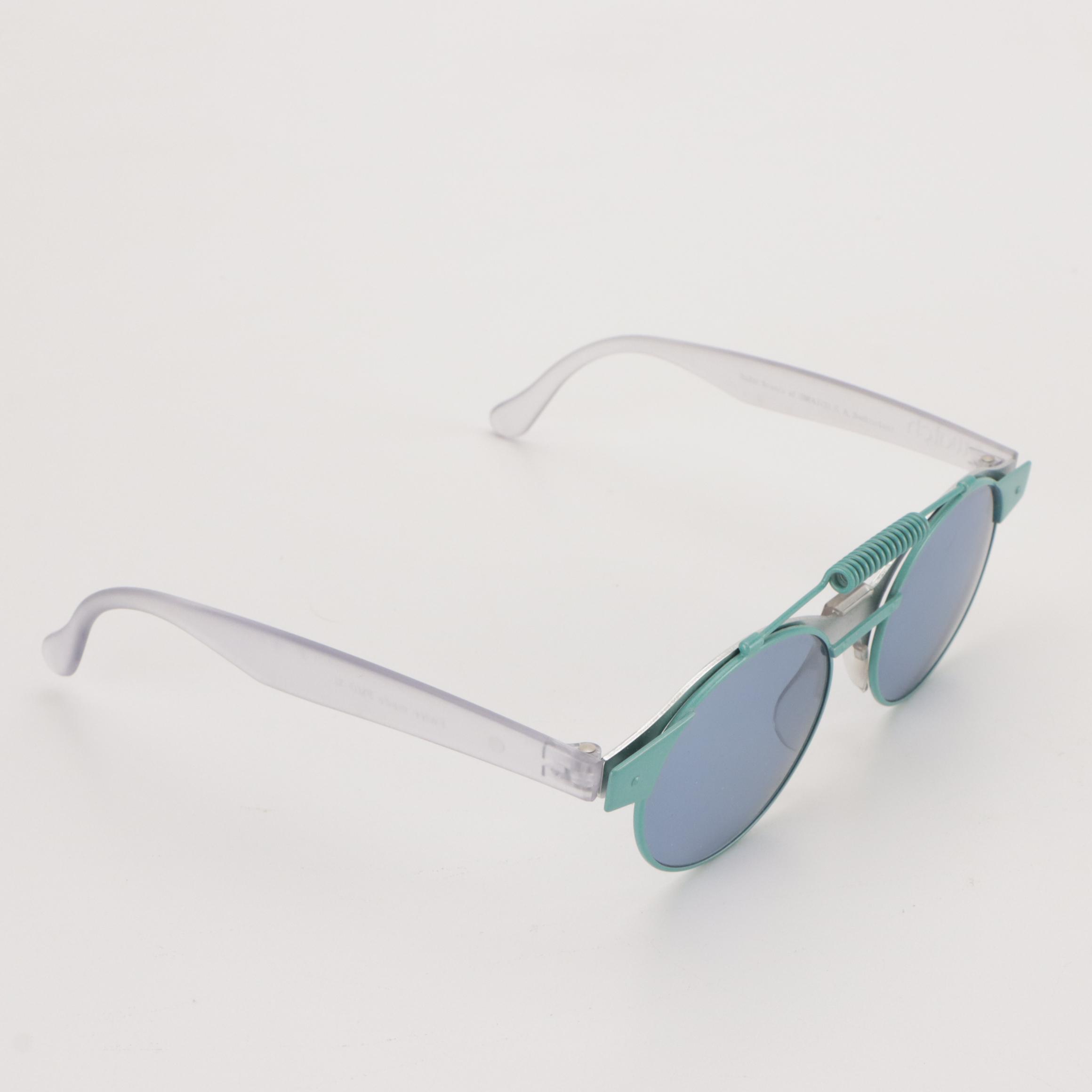 Swatch Eyes Collection Round Sunglasses with Soft Case