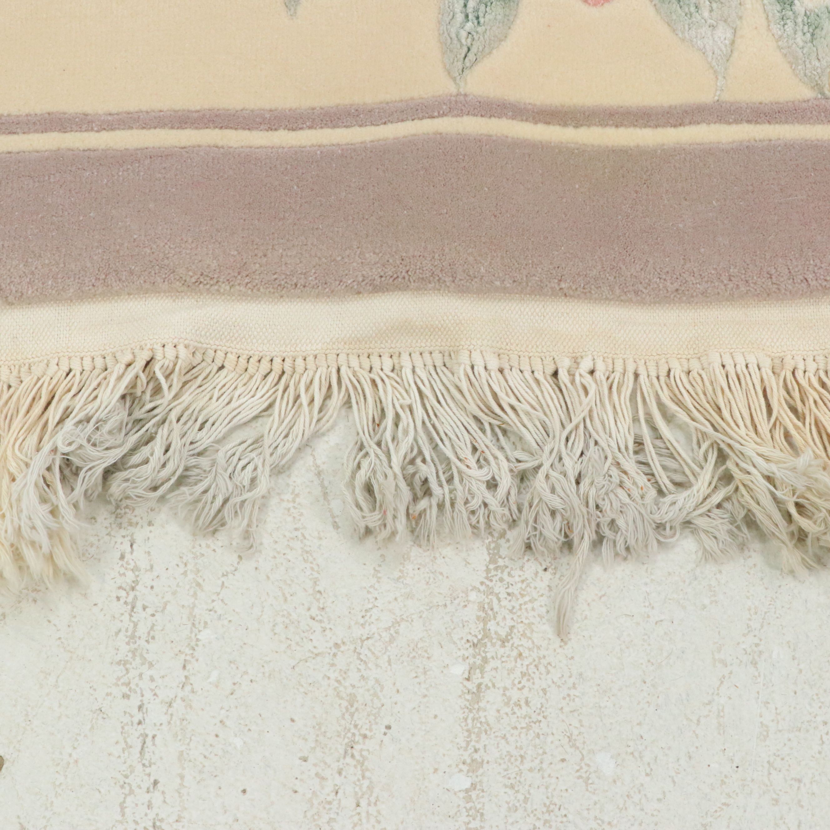 9' x 12'10 Hand-Knotted Chinese Peking Room Sized Rug