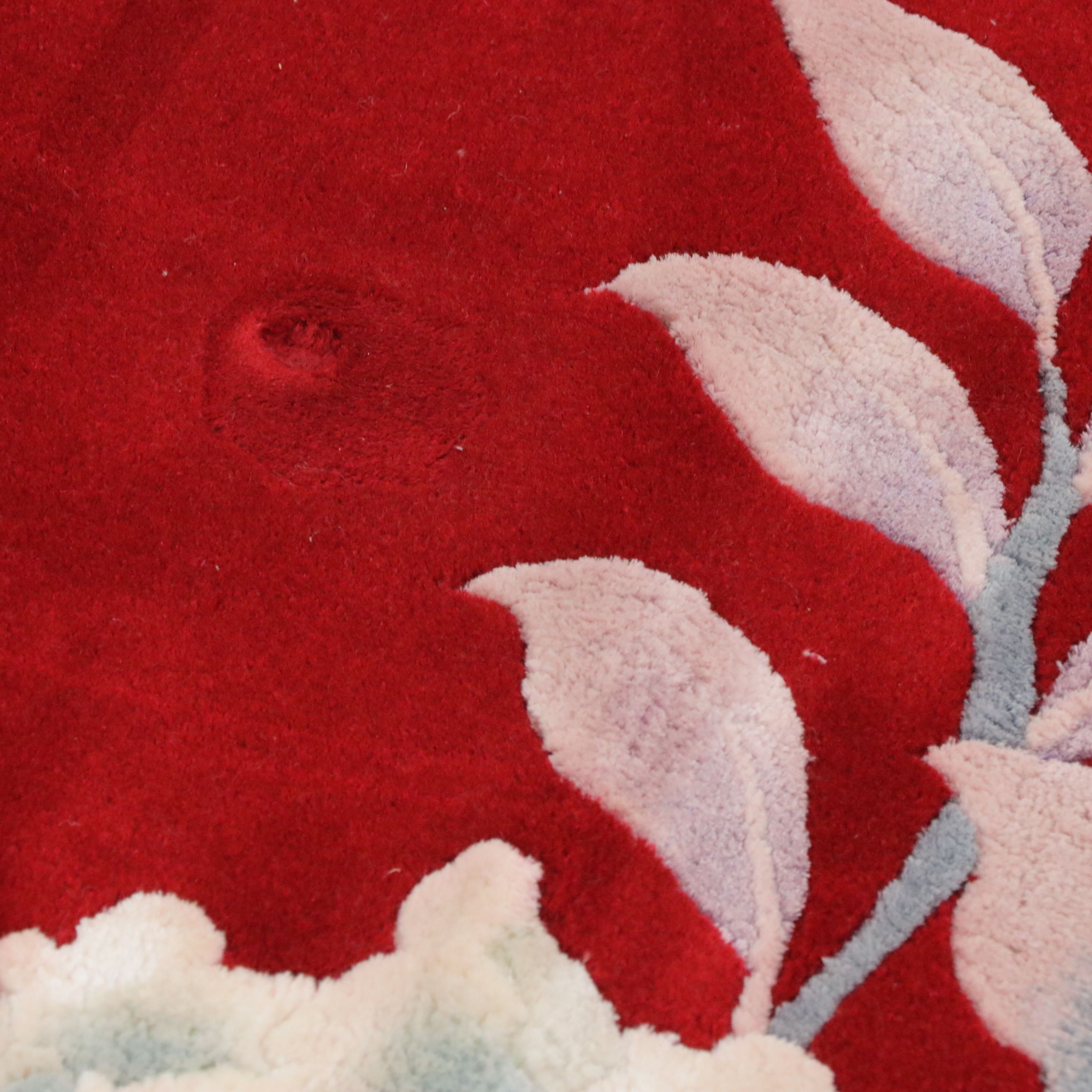 9' x 12'10 Hand-Knotted Chinese Peking Room Sized Rug