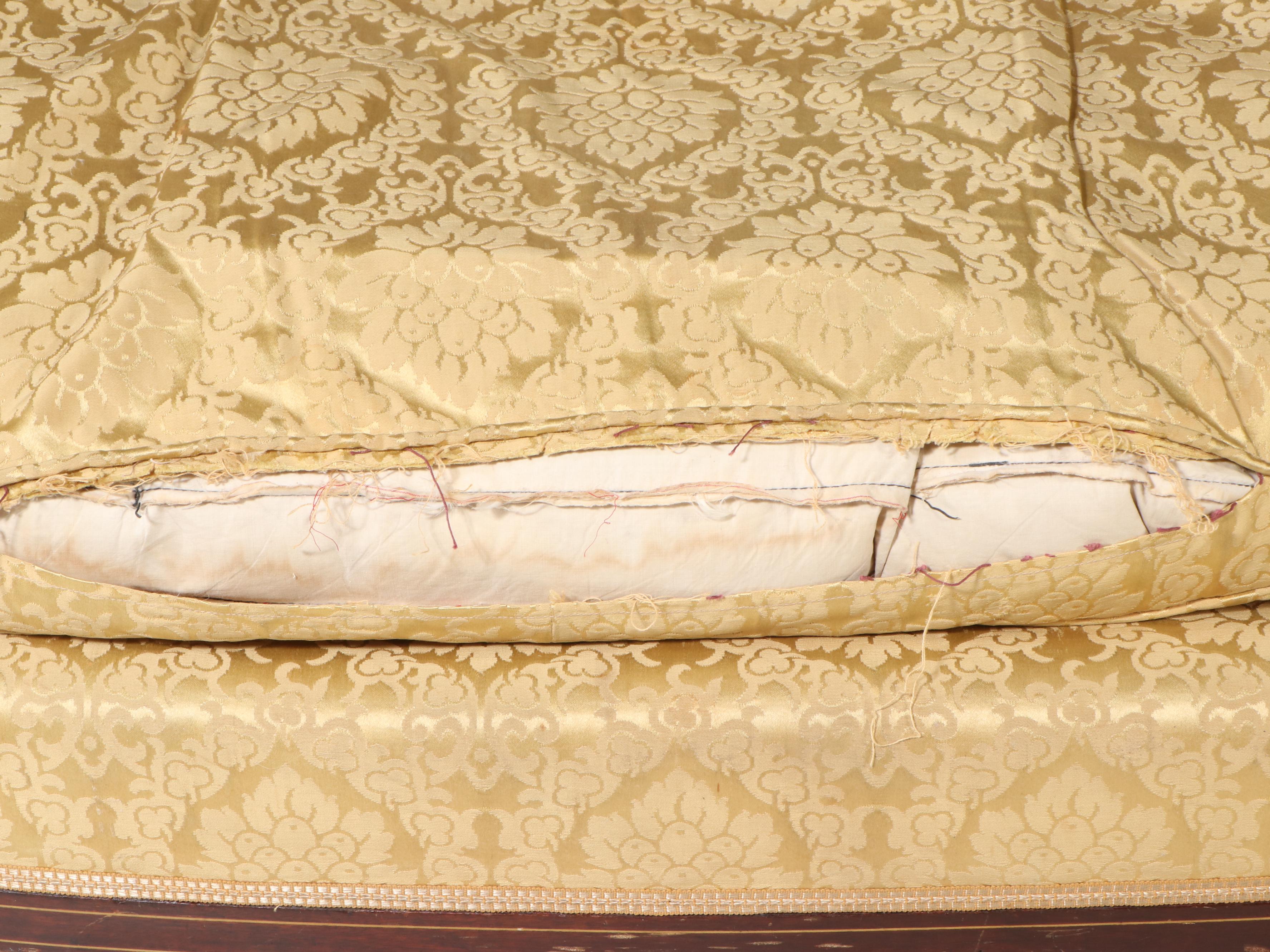 Victorian Rococo Revival Style MOP Inlaid Parlor Set with Other Footstools