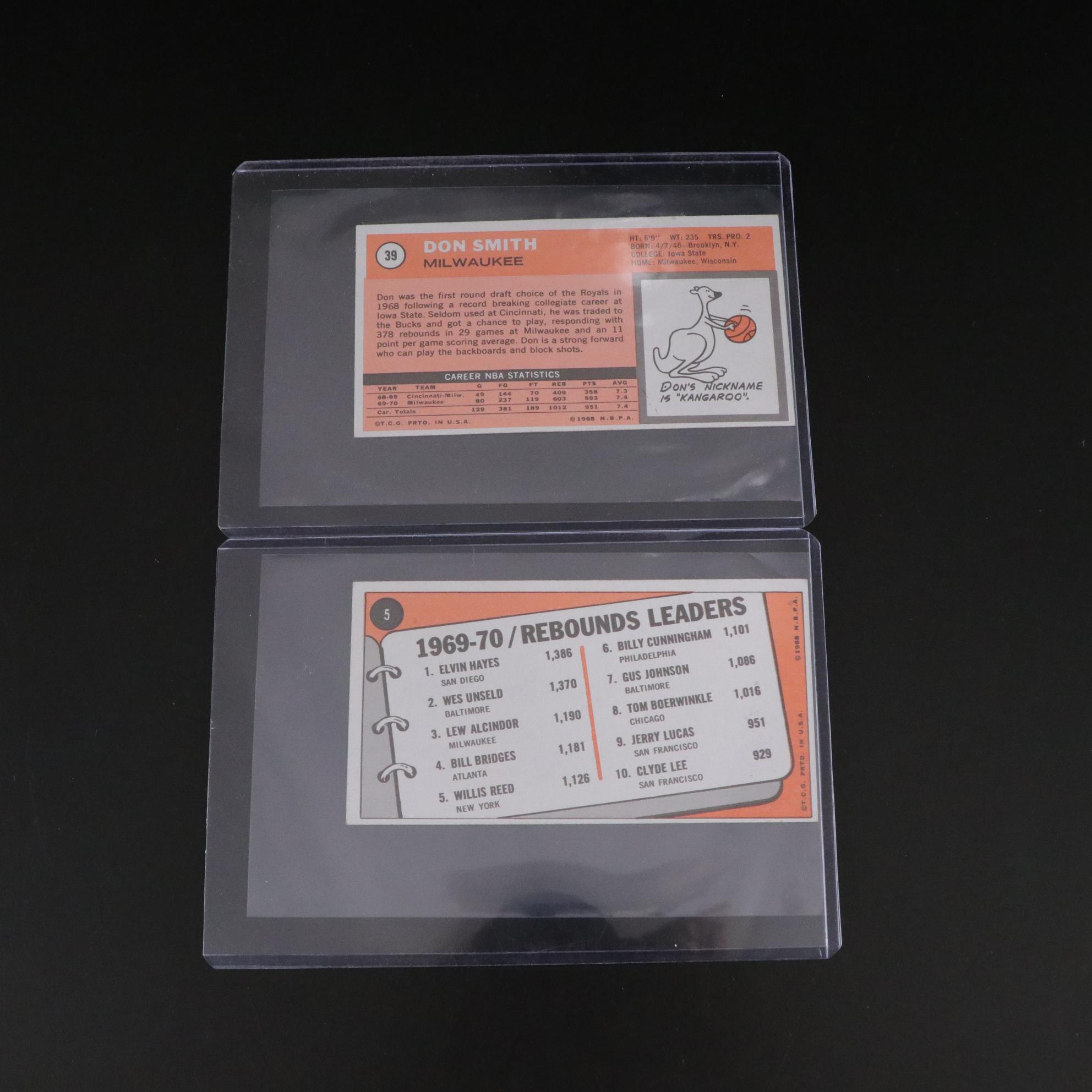 Lew Alcindor, Oscar Robertson, and More Basketball Trading Cards