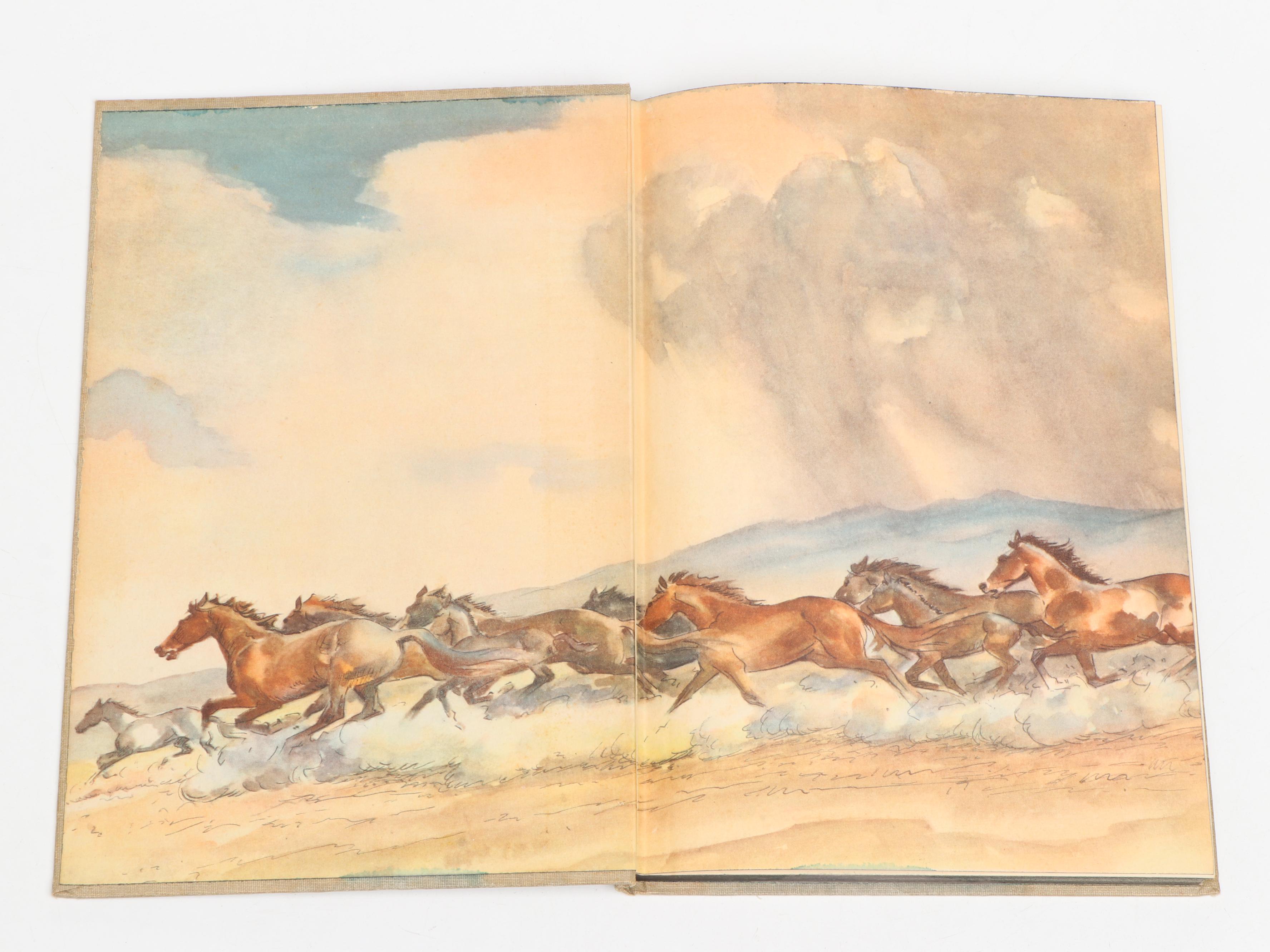 First Illustrated Edition "The Red Pony" by John Steinbeck, 1945