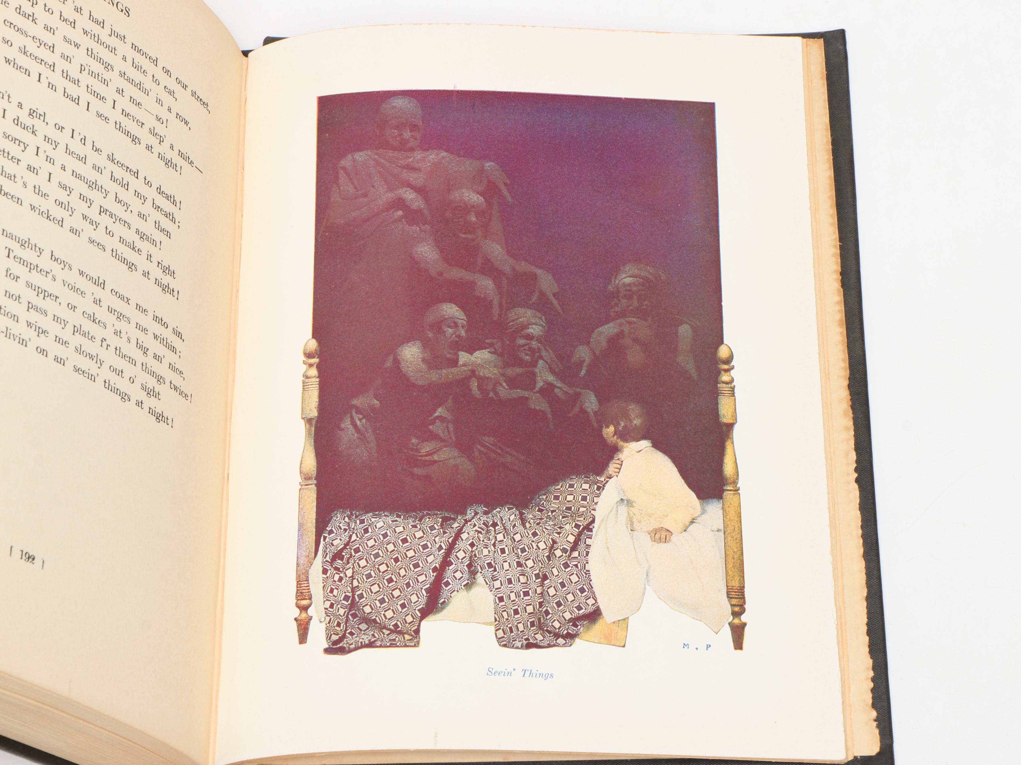 Maxfield Parrish Illustrated First Edition "Poems of Childhood" by Eugene Field