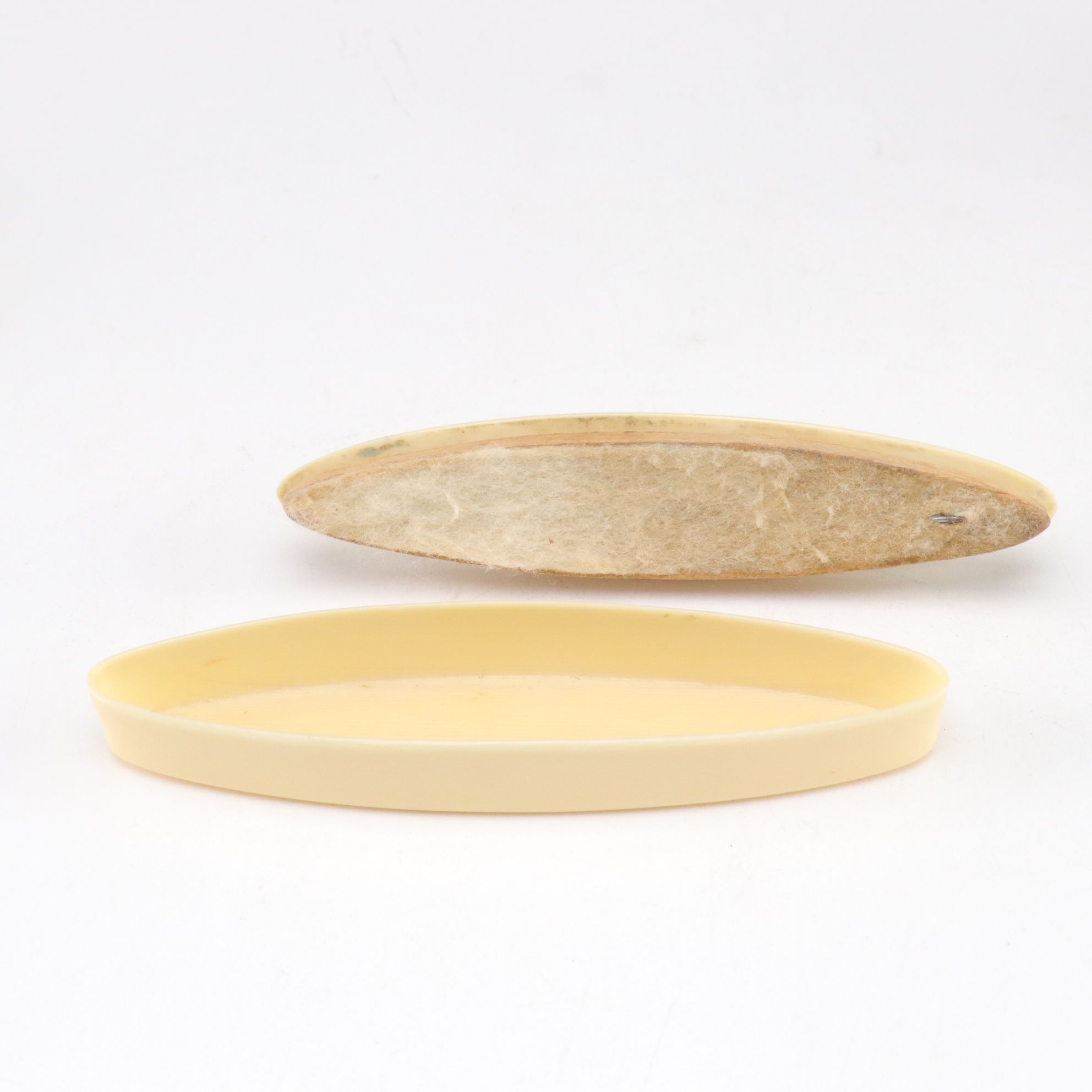 Art Deco Style French Ivory Dresser Set, Early 20th Century