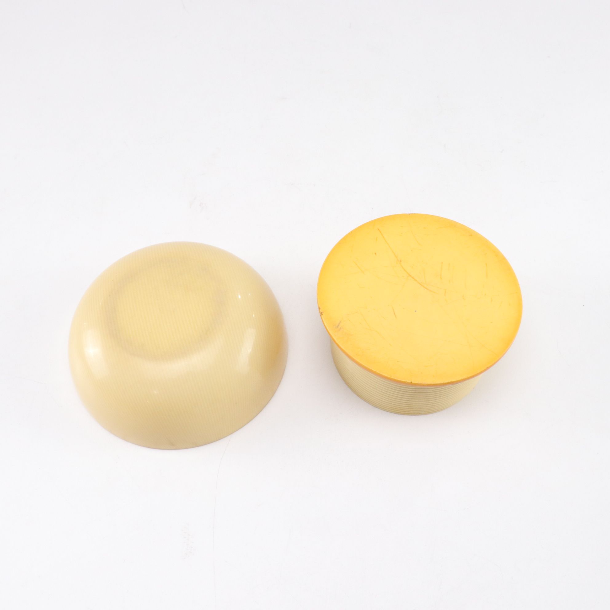 Art Deco Style French Ivory Dresser Set, Early 20th Century