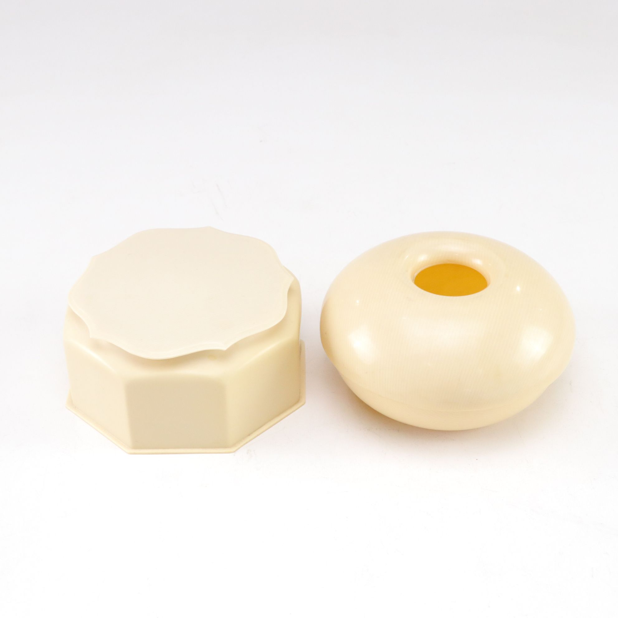 Art Deco Style French Ivory Dresser Set, Early 20th Century