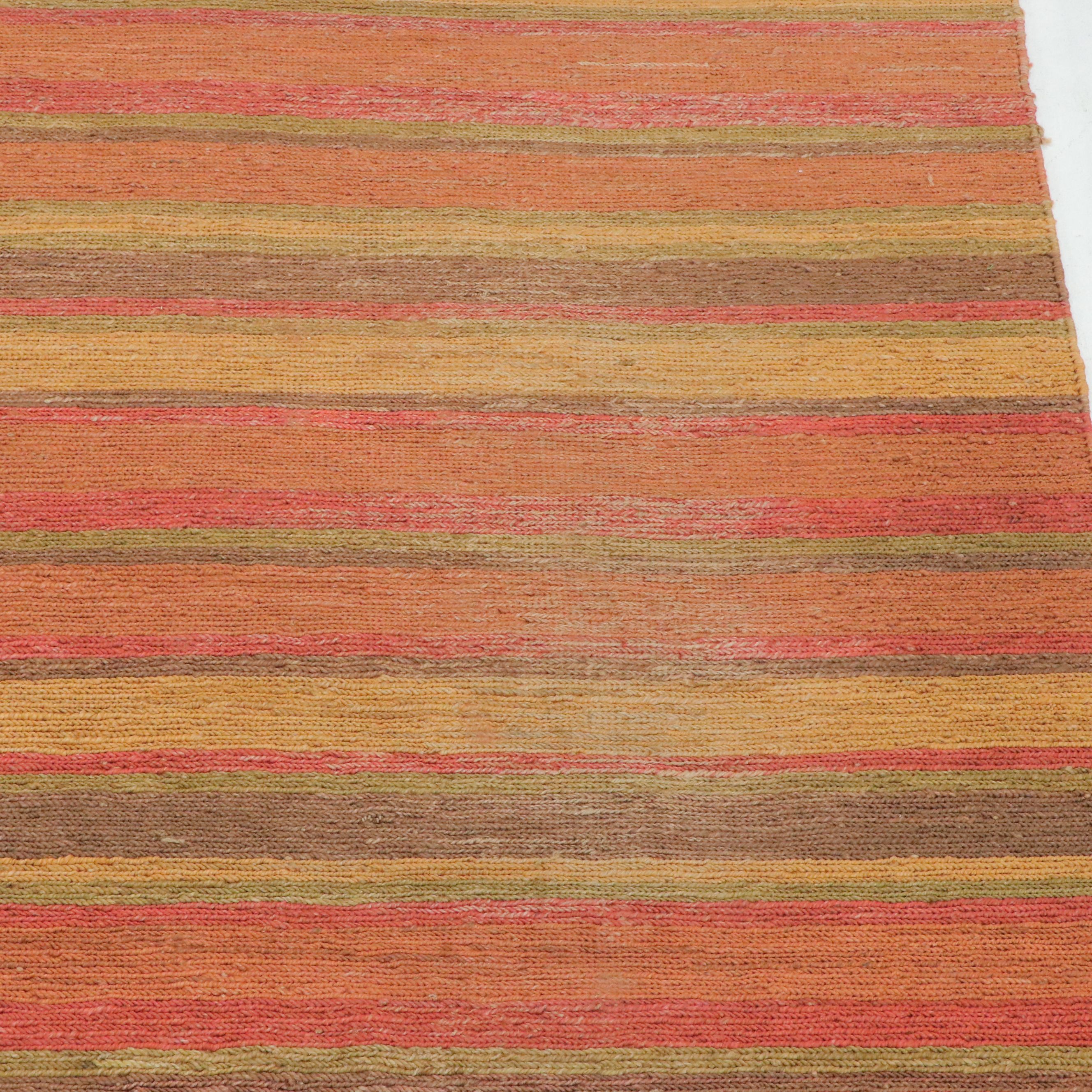 9'1 x 12' Handwoven Indian Room Sized Rug