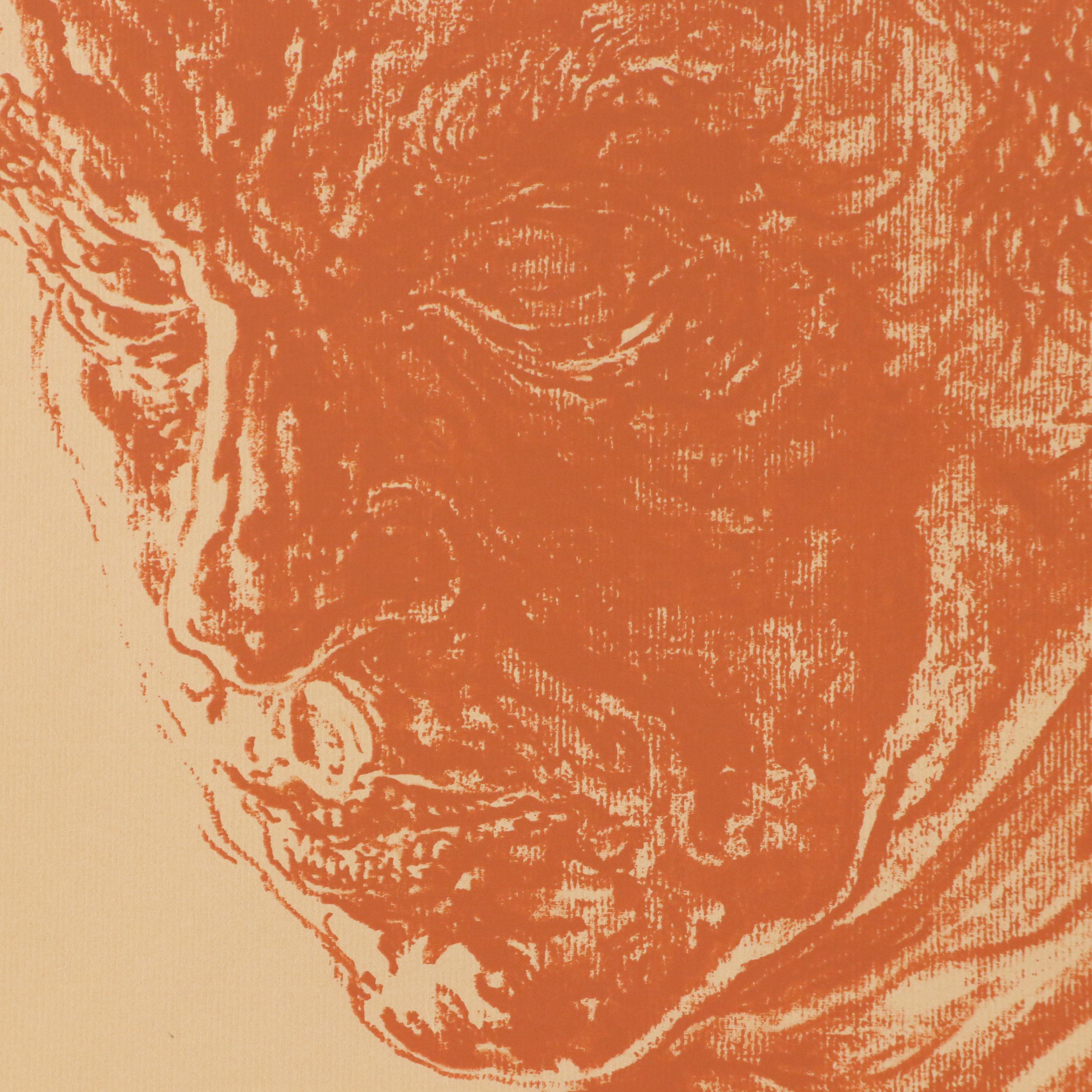 Jack Beal Serigraph "Blacksmith," 1977