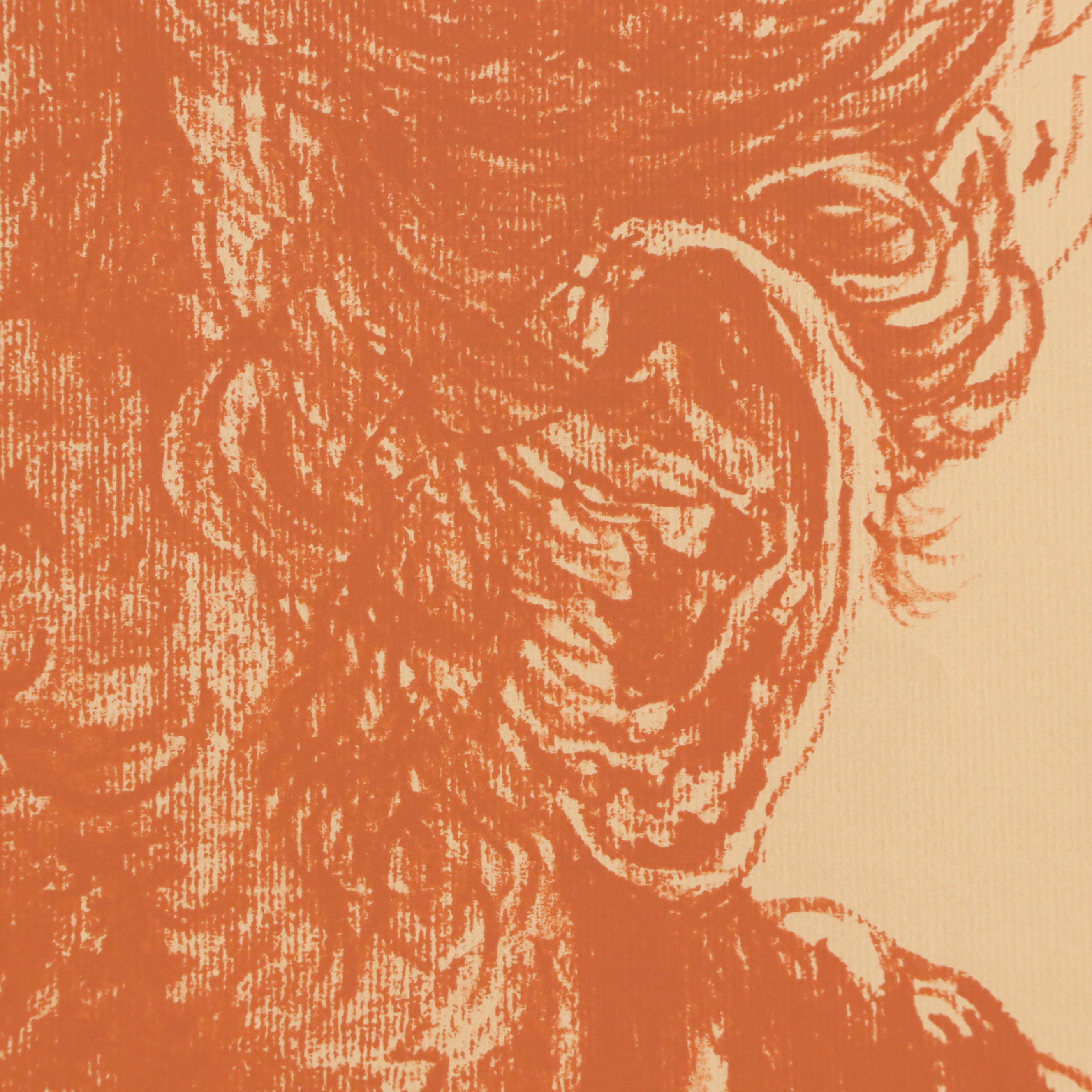 Jack Beal Serigraph "Blacksmith," 1977