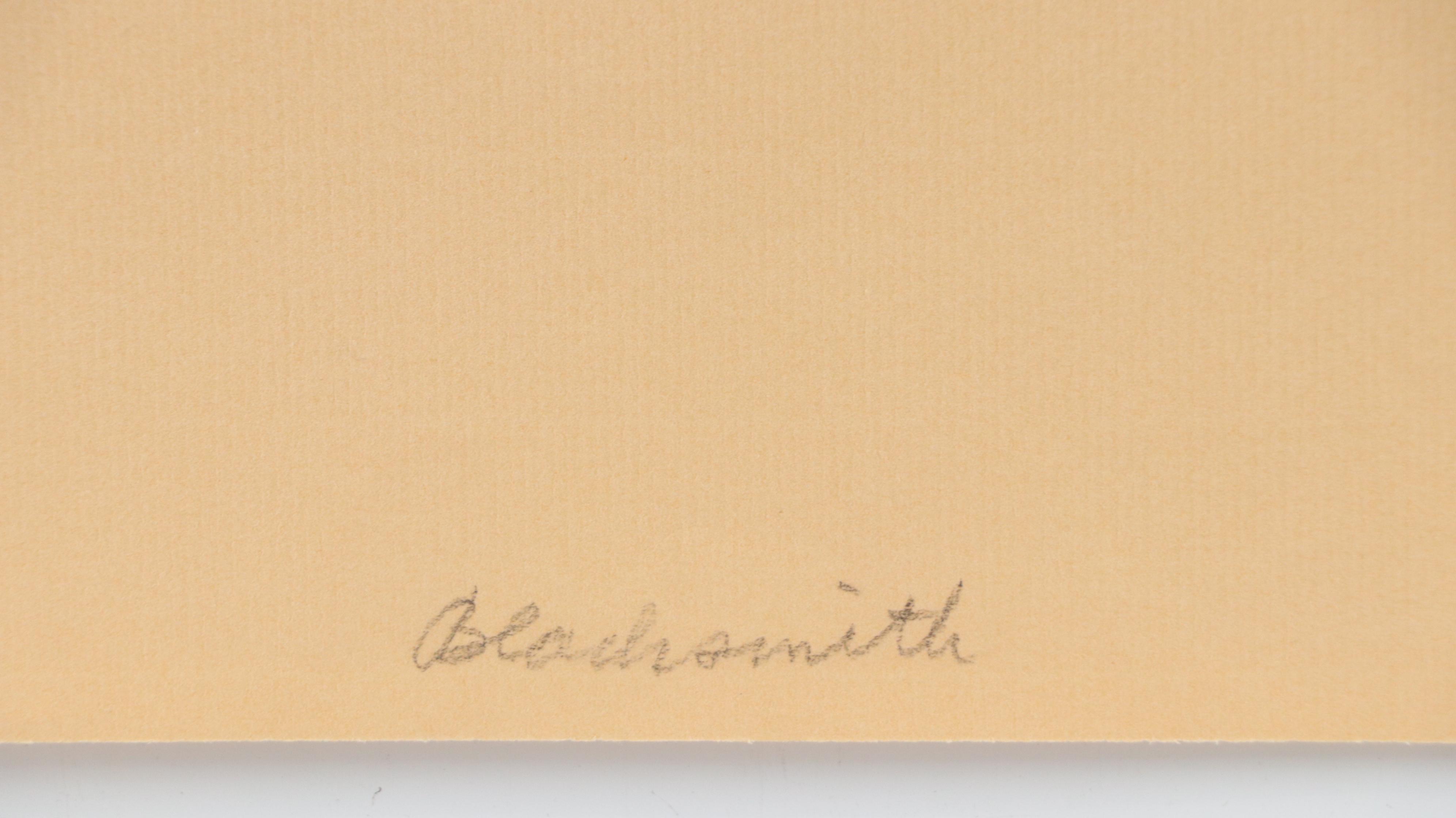 Jack Beal Serigraph "Blacksmith," 1977