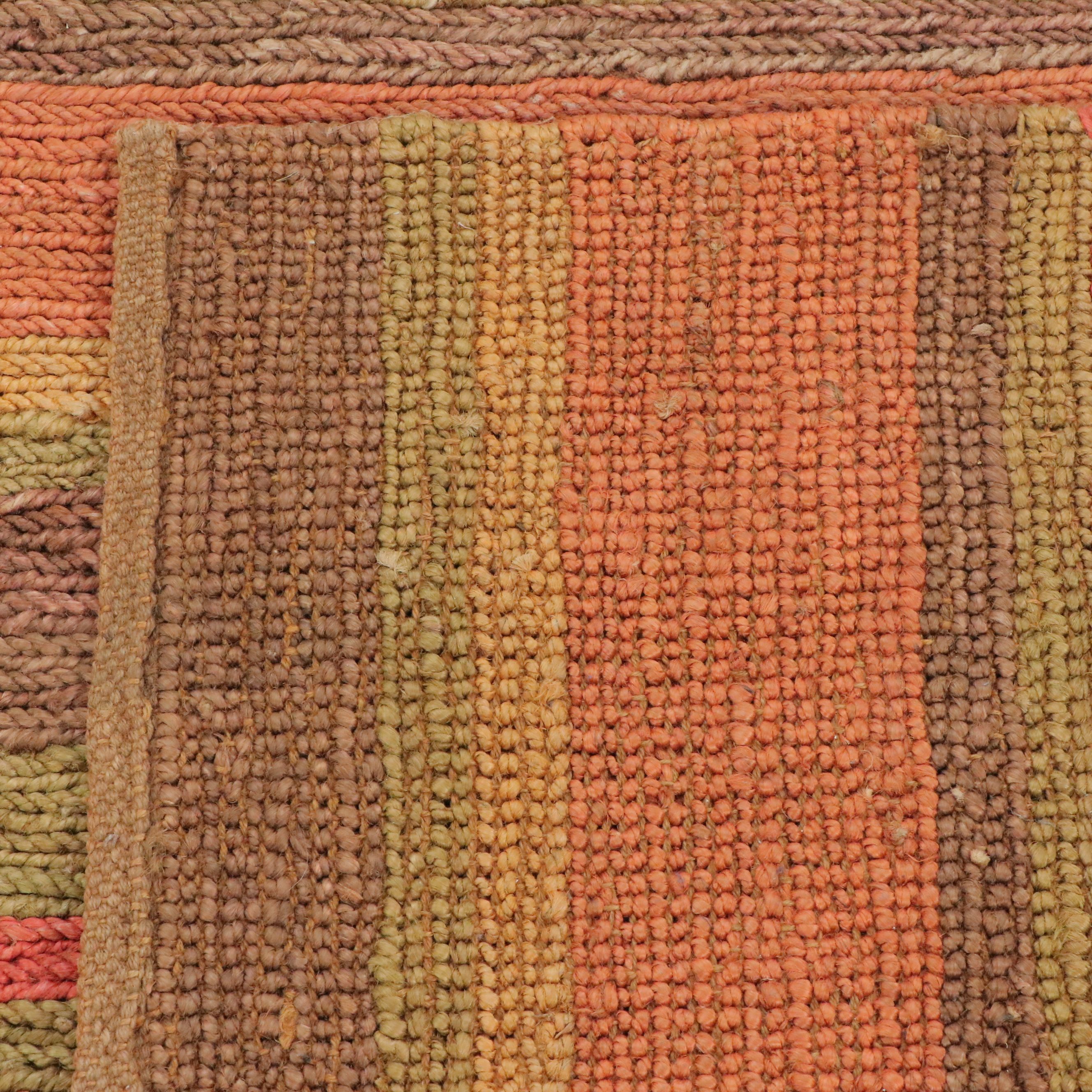 9'1 x 12' Handwoven Indian Room Sized Rug