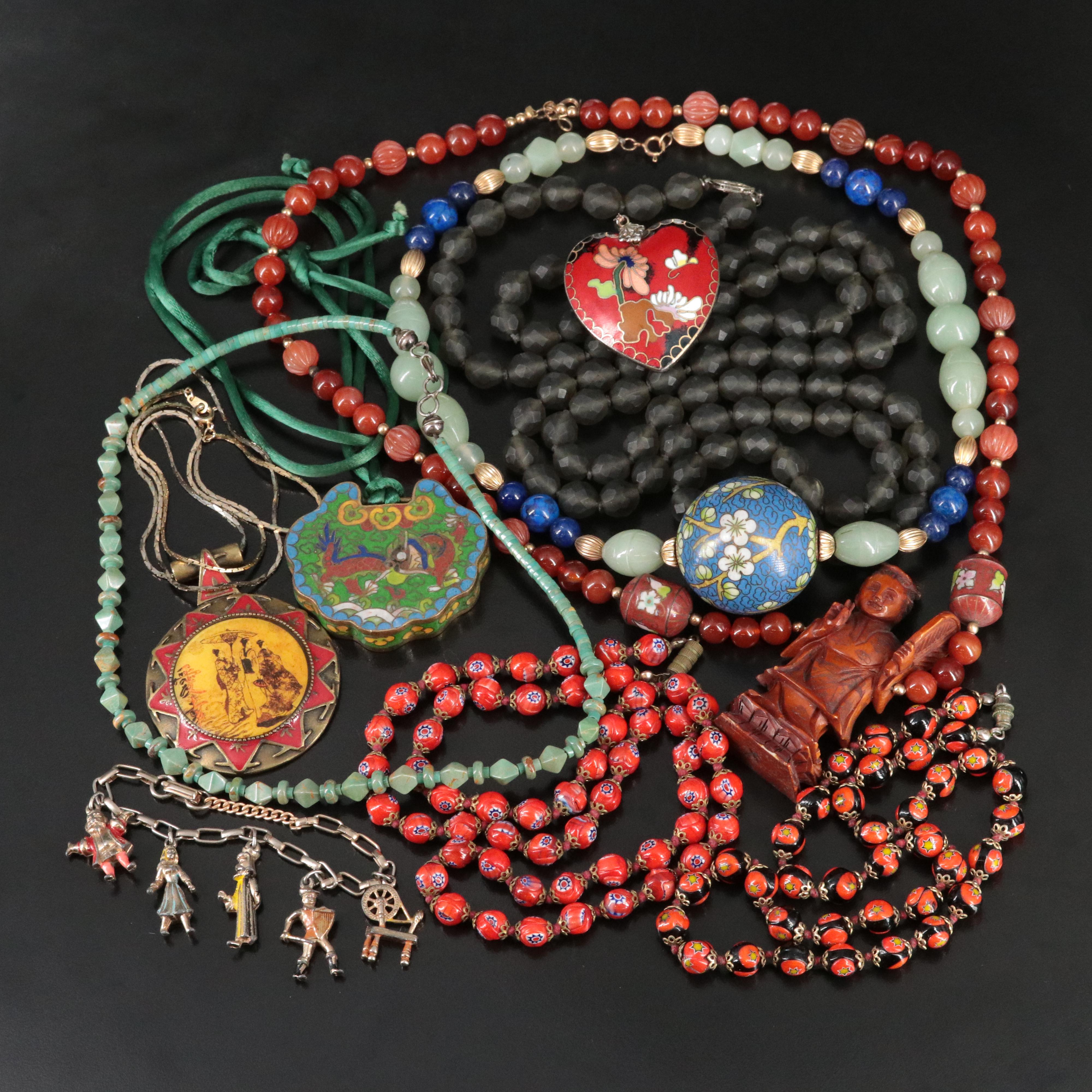 Asian Inspired Gemstone Jewelry Collection