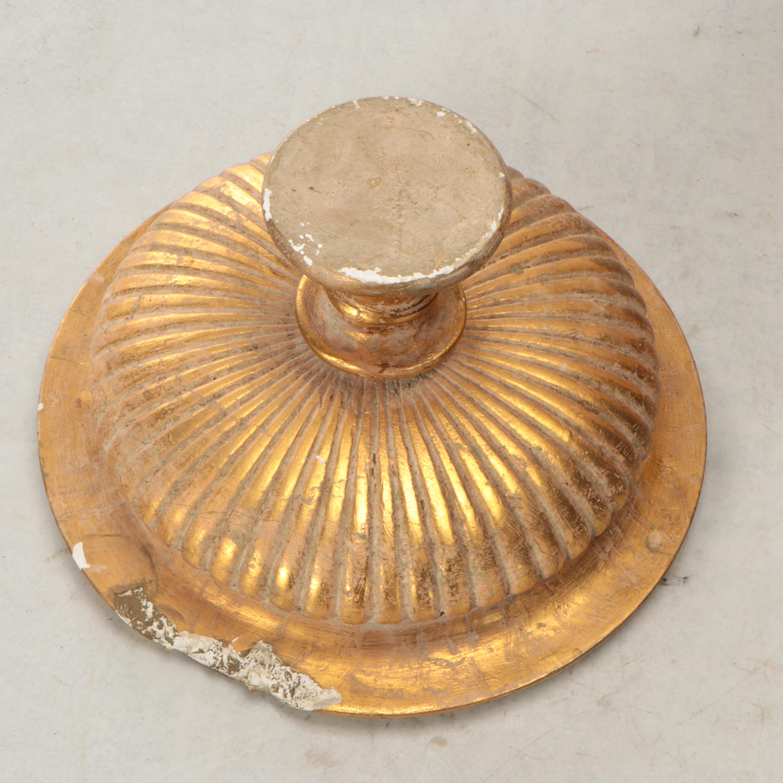 A.C. Art Gilt Figural Plant Stand