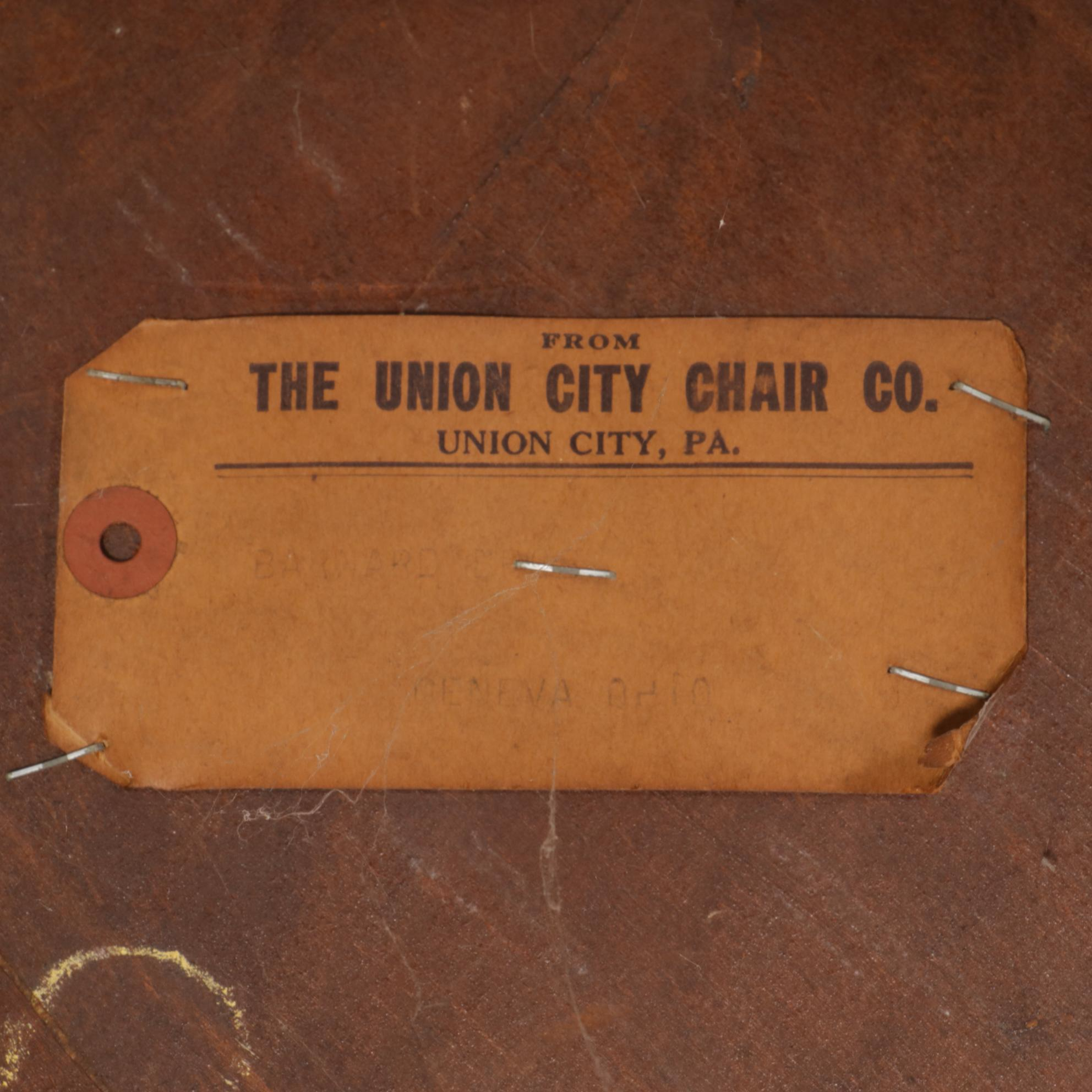 Union City Brace-Back Windsor Rocking Chair, Early 20th Century