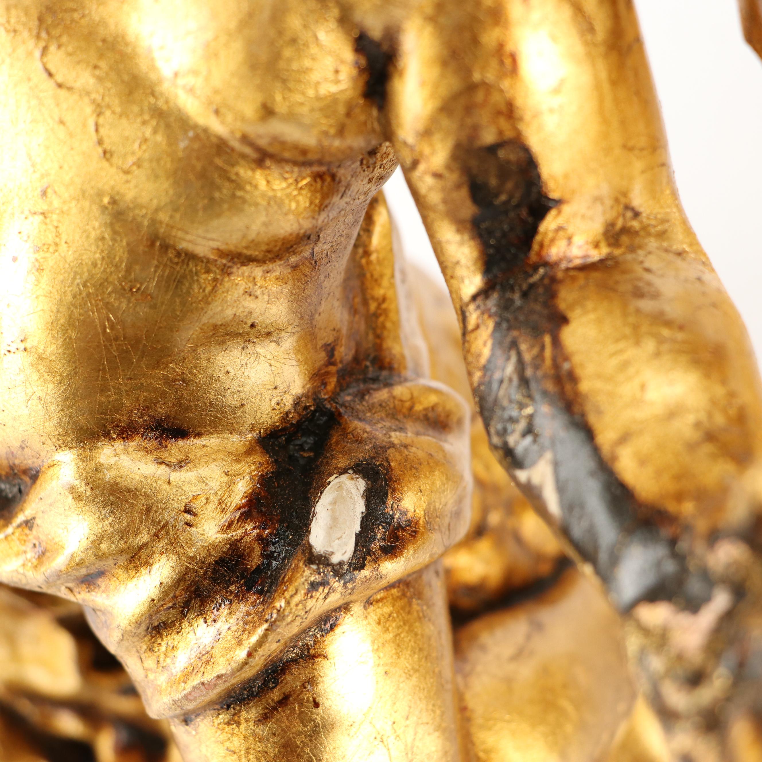 Gilt Angel Wall Hanging and Cherubic Figure Collection