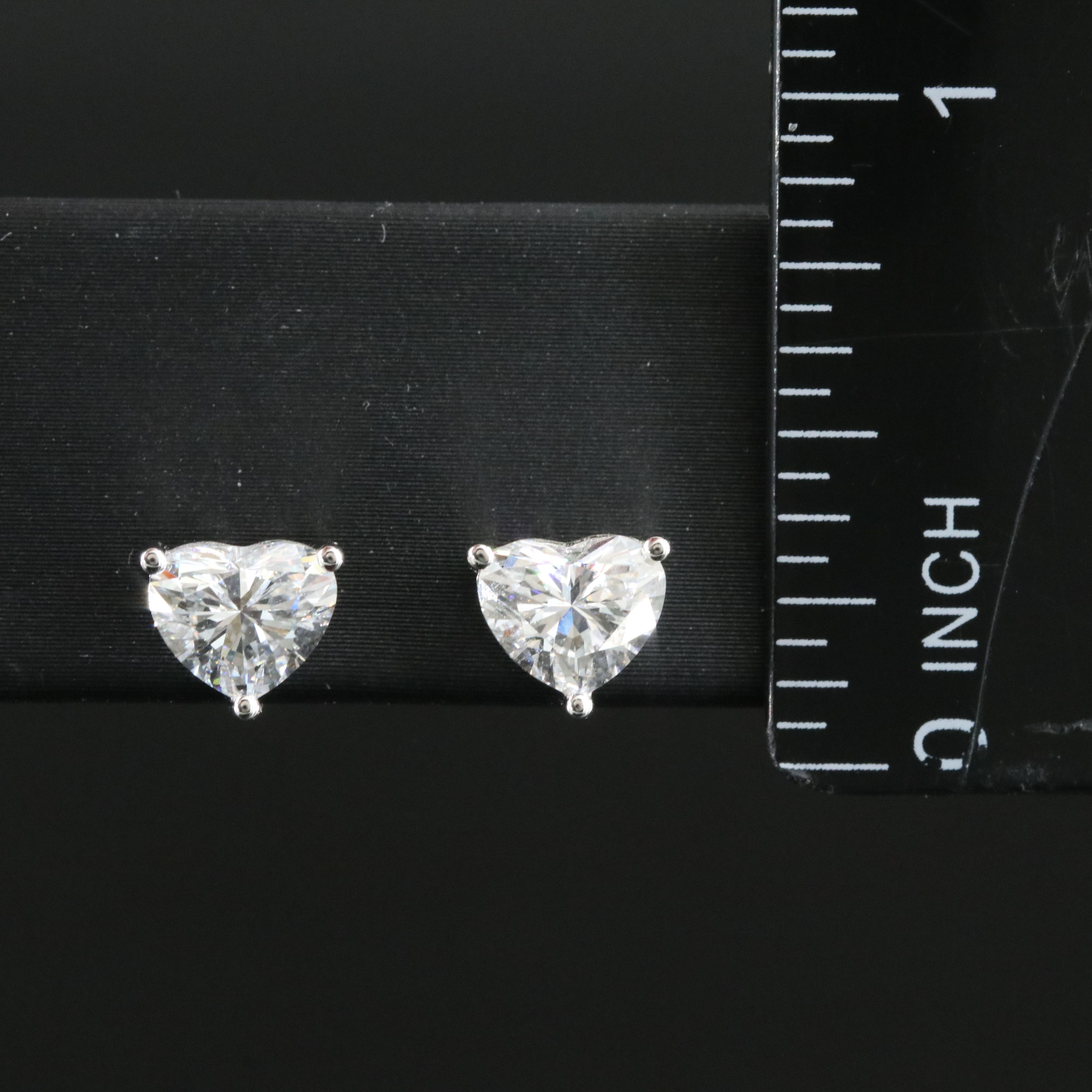 14K 1.50 CTW Lab Grown Diamond Solitaire Earrings