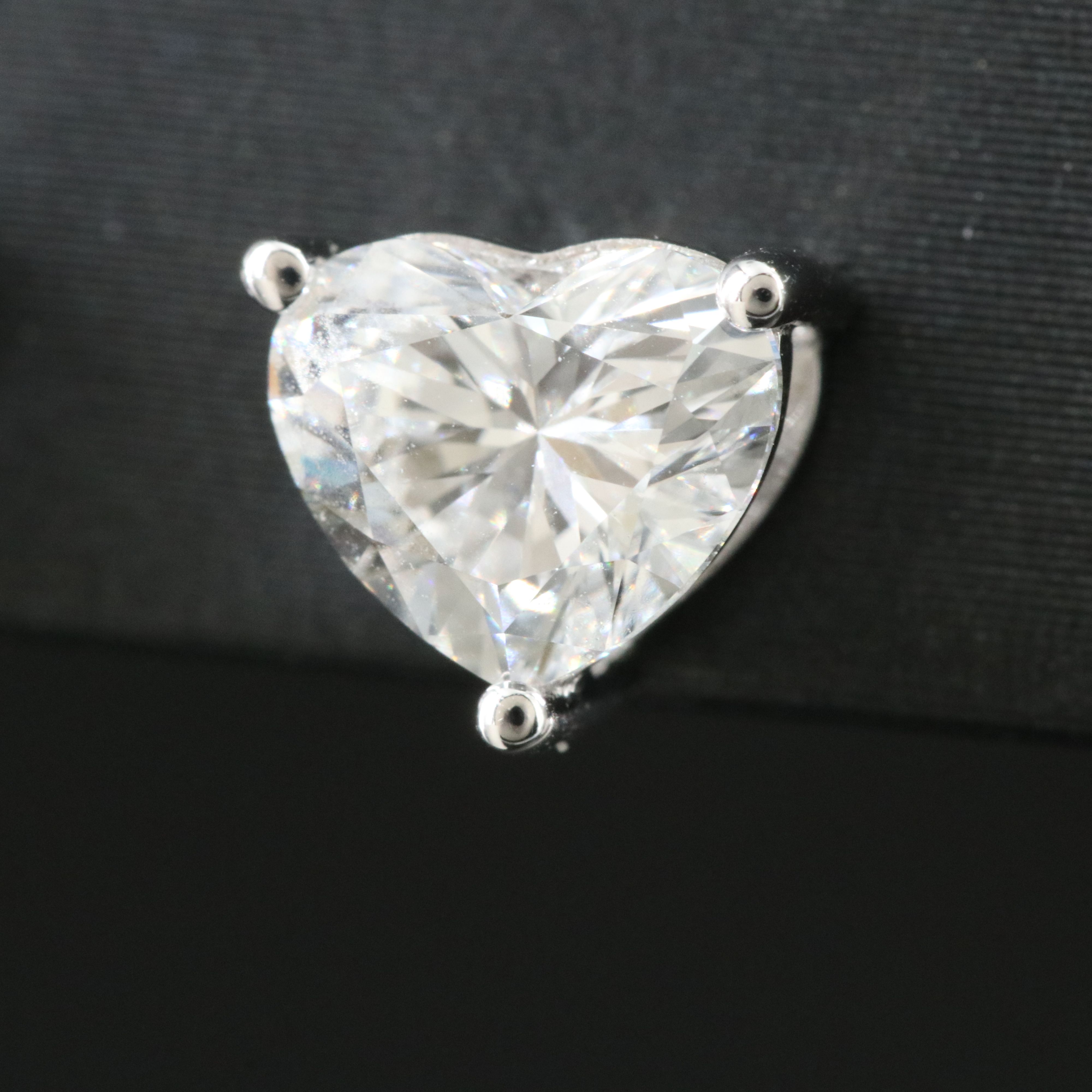 14K 1.50 CTW Lab Grown Diamond Solitaire Earrings