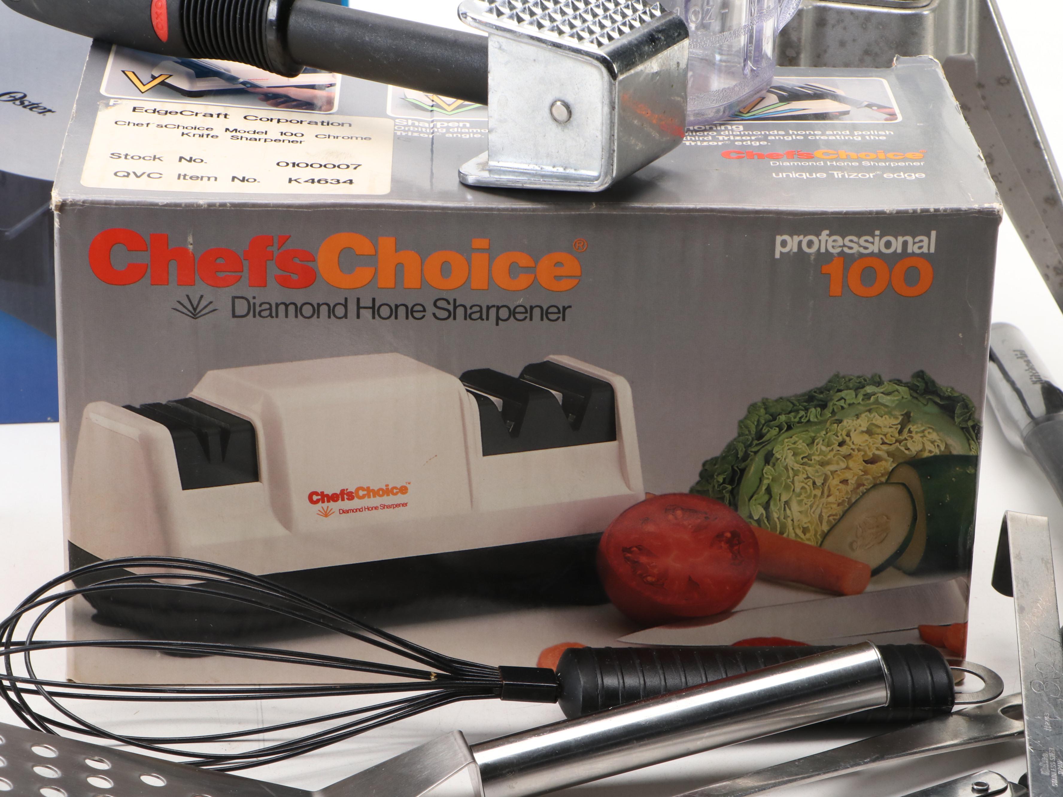 Oster Waffle Iron with Other Small Kitchen Utensils