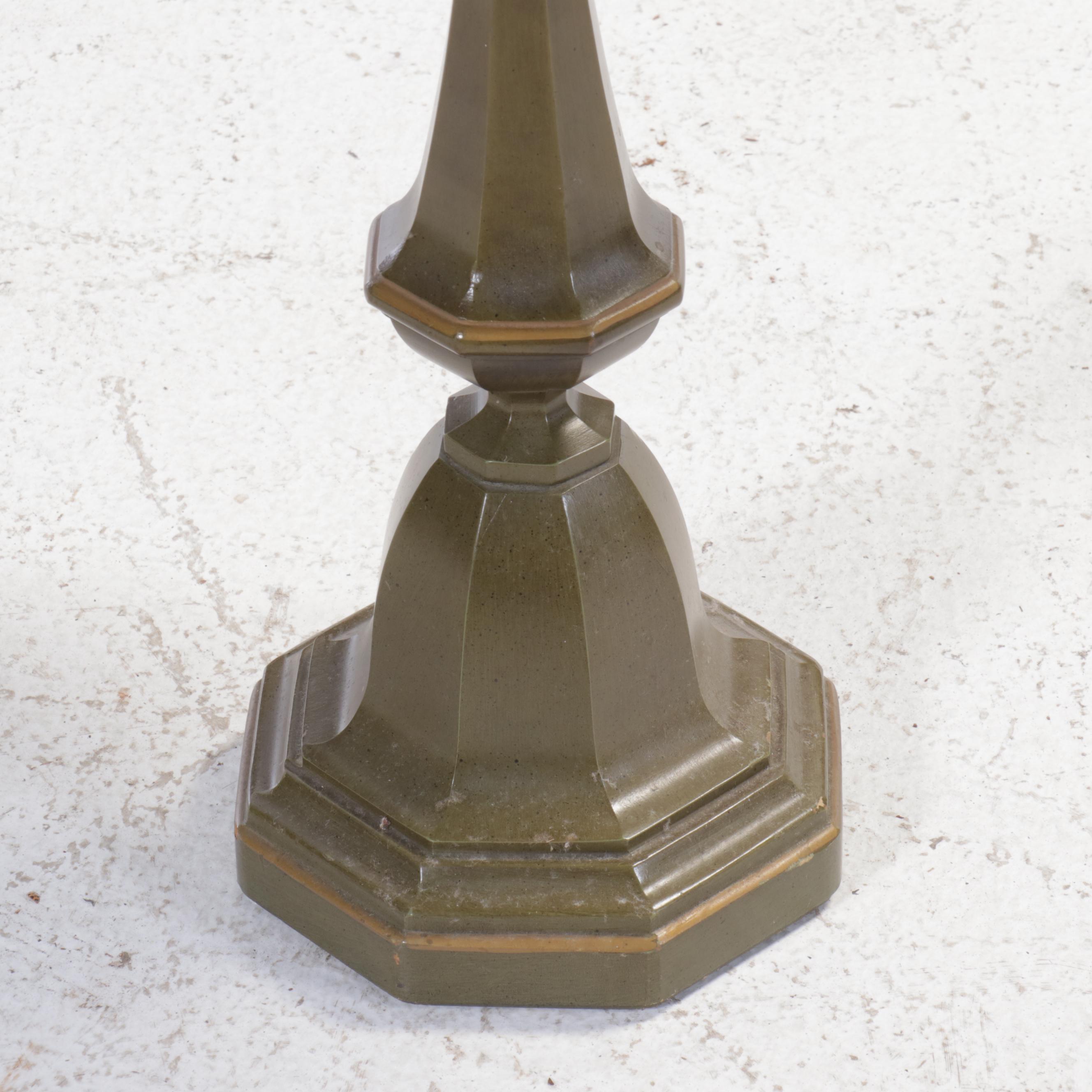 Brandt Chapelwood Collection Octagonal Occasional Table, Mid to Late 20th C.