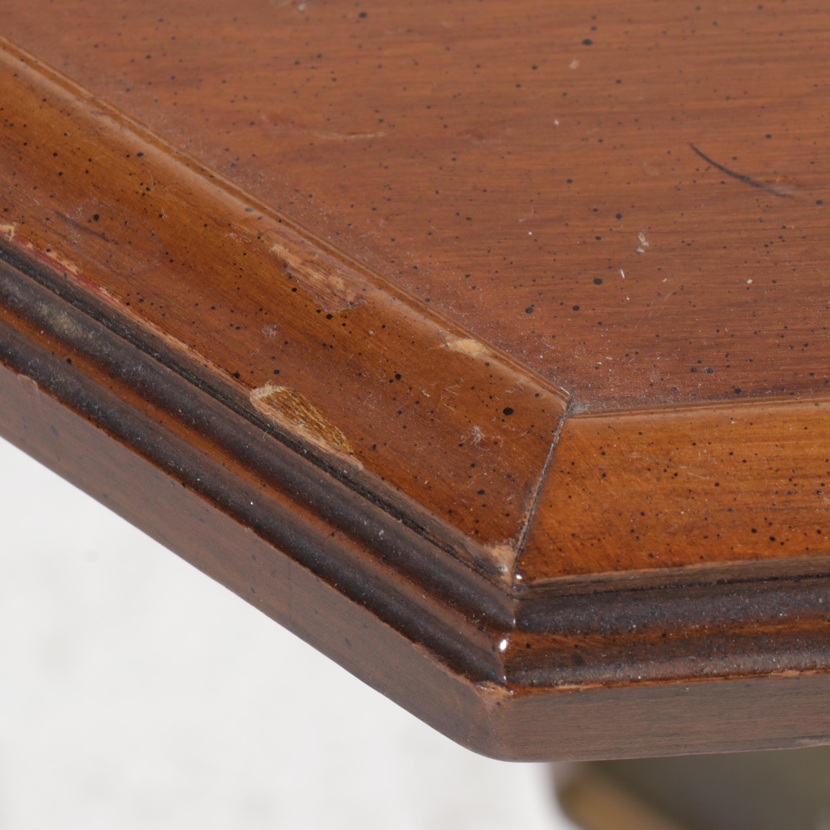 Brandt Chapelwood Collection Octagonal Occasional Table, Mid to Late 20th C.