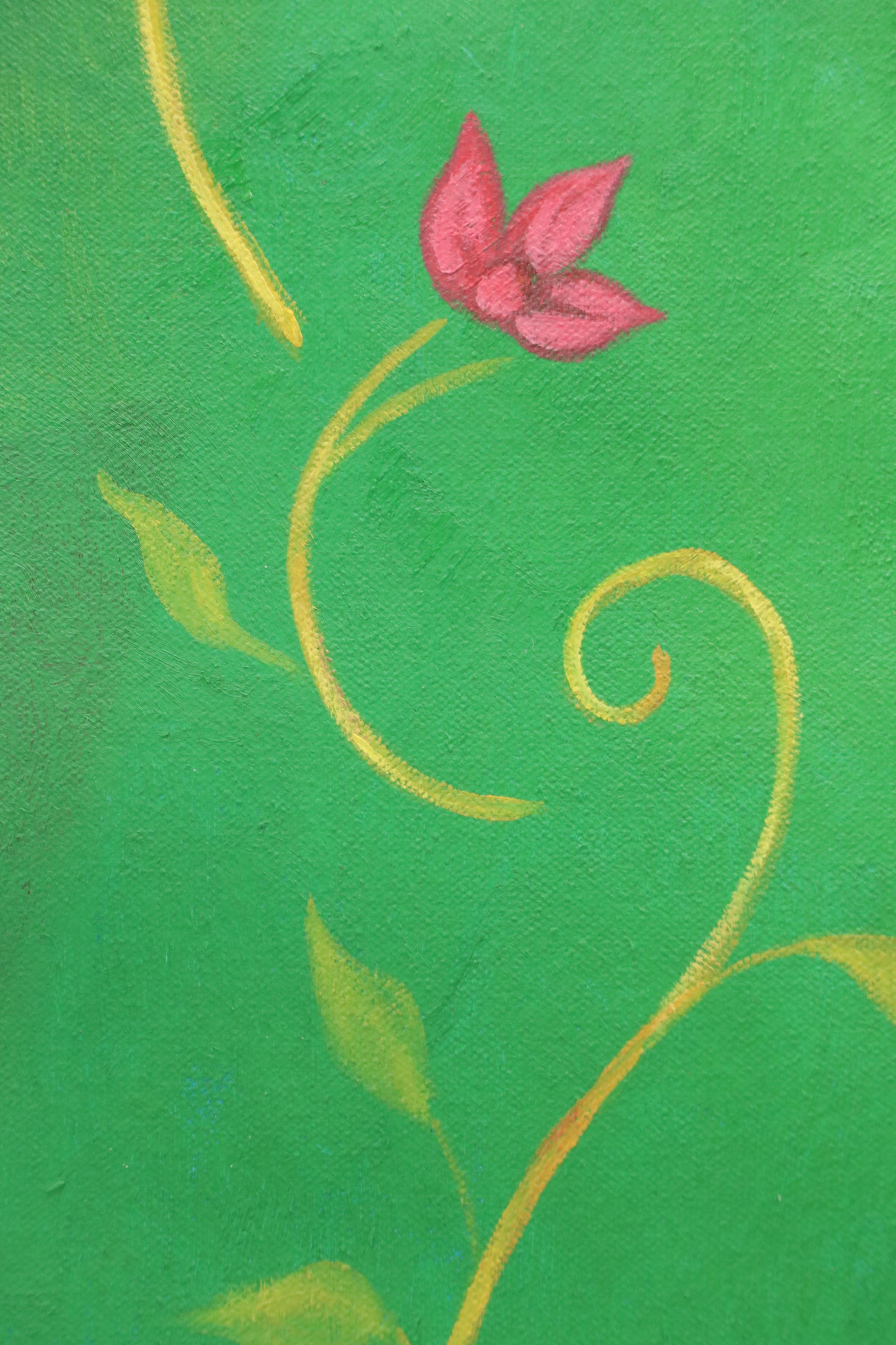 Osmel Almora Miró Oil Painting "Contemporary Afrocentric Figurative," 2025