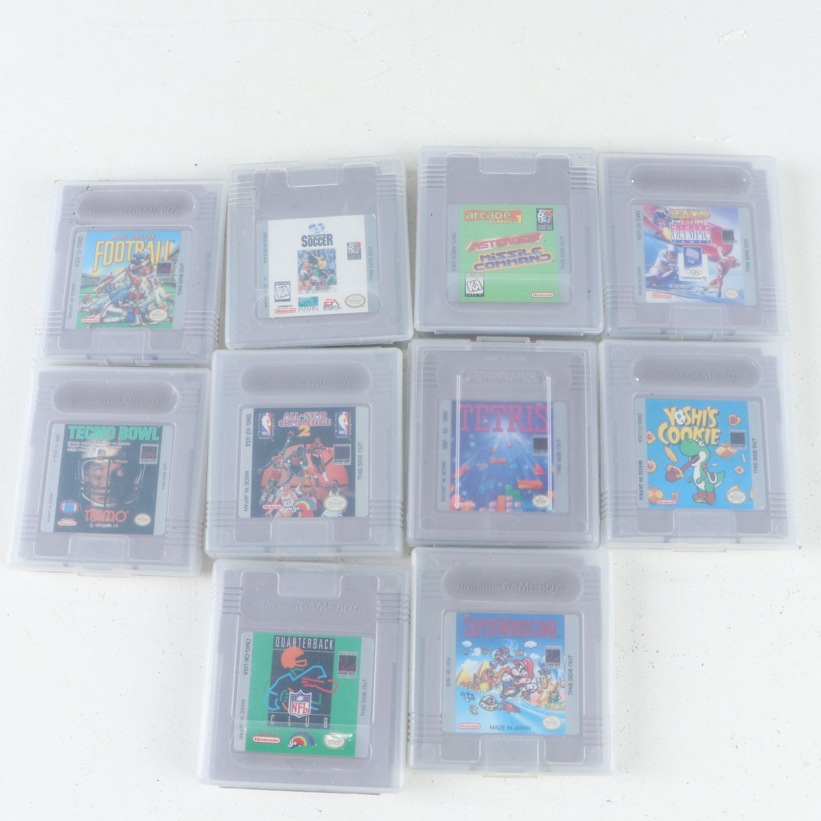 Nintendo Game Boy with Game Boy Cartridges Cleaning System, Carry Case