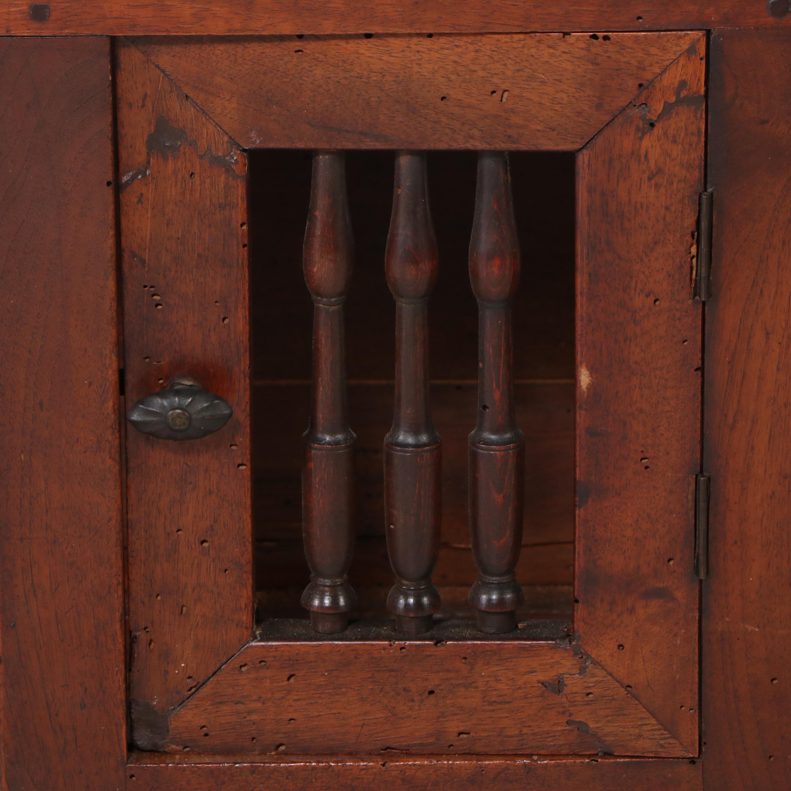 French Louis Philippe Style Walnut Panettiere, 19th Century